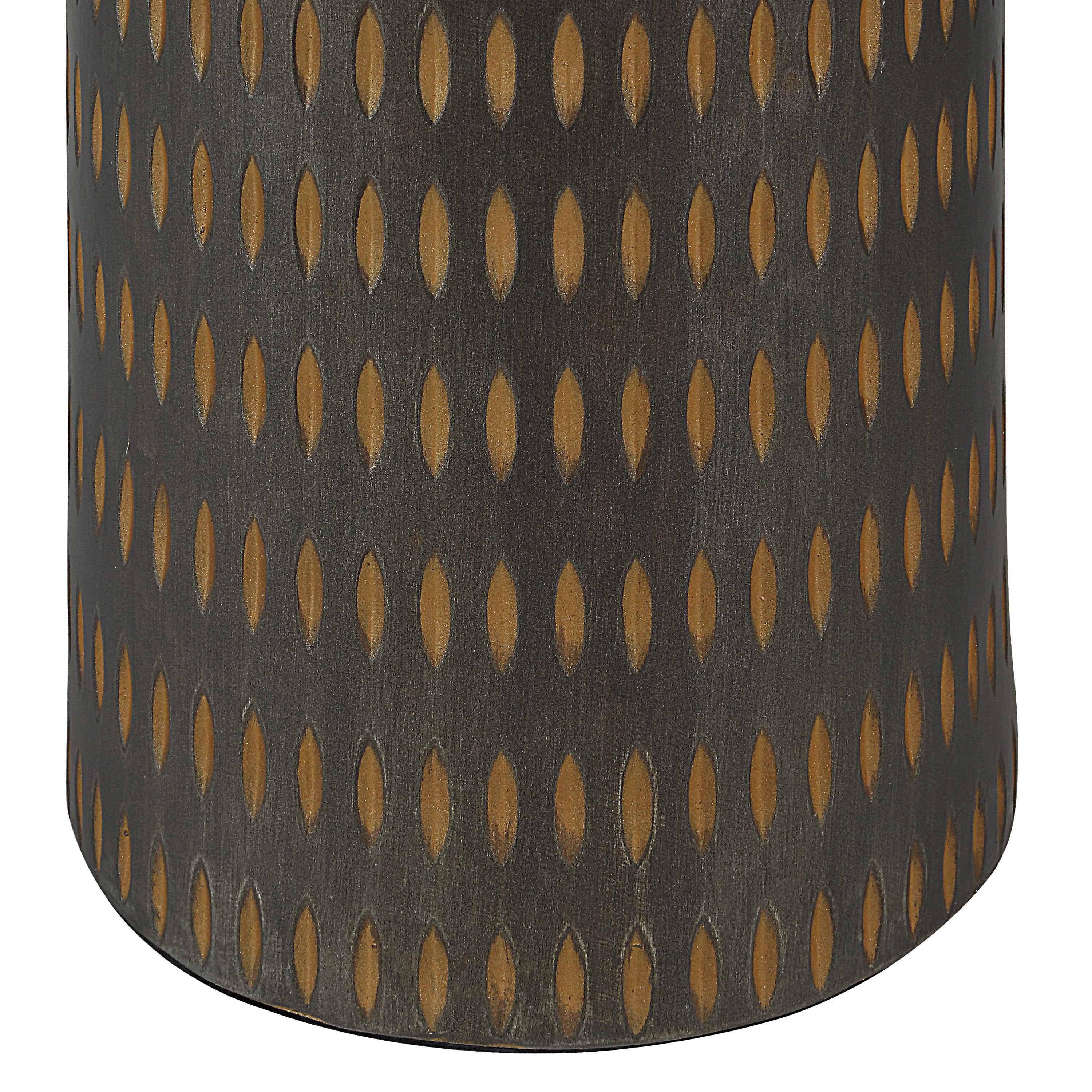 Crake 66.5" Height Floor Lamp, Brown - Detail Image - LPF3163