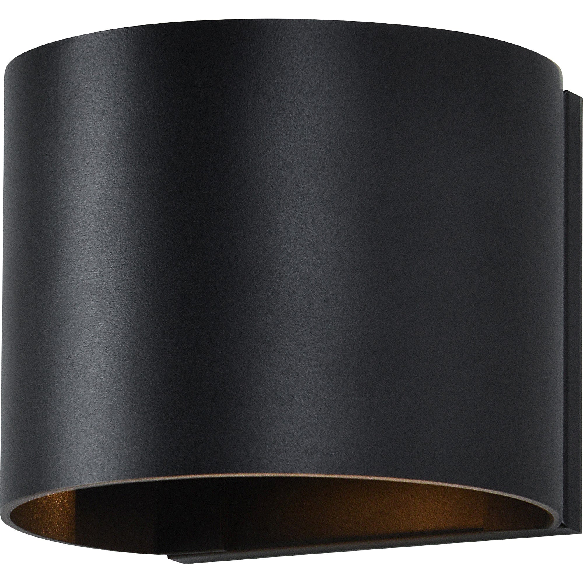 Lark 4.72" Length Wall Sconce, Matte Black - Angle Image - WS113