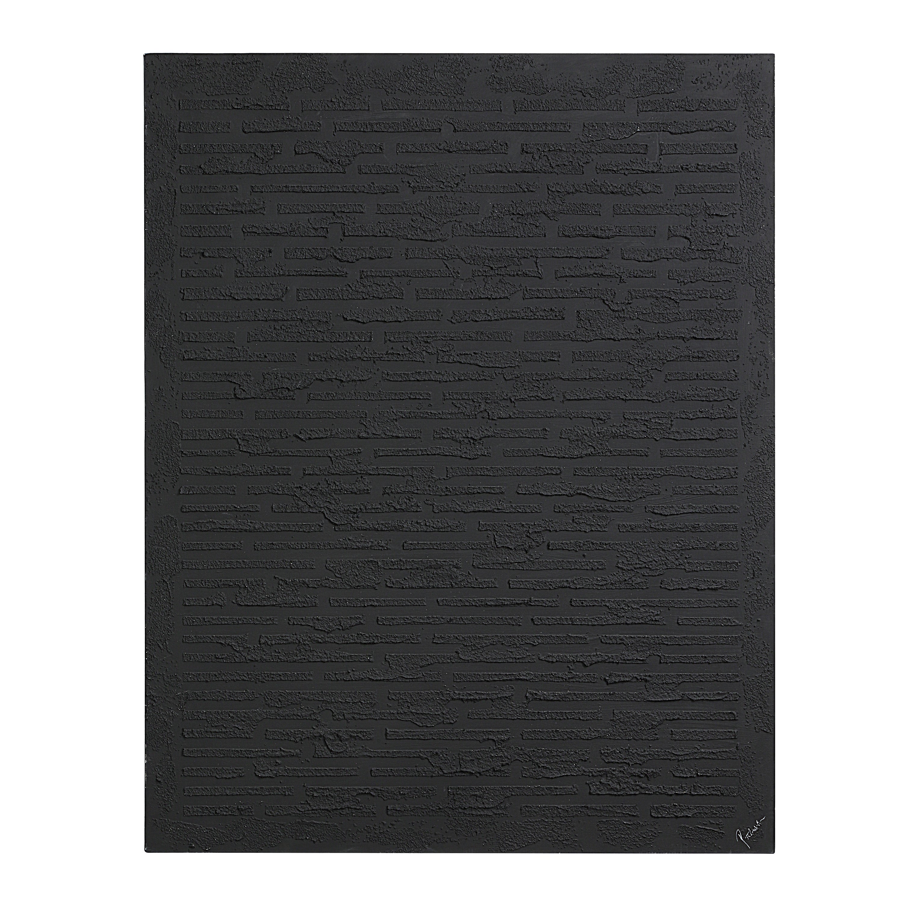 Kinetic 50" H x 40" W Canvas Art, Black - Main Image - OL2193