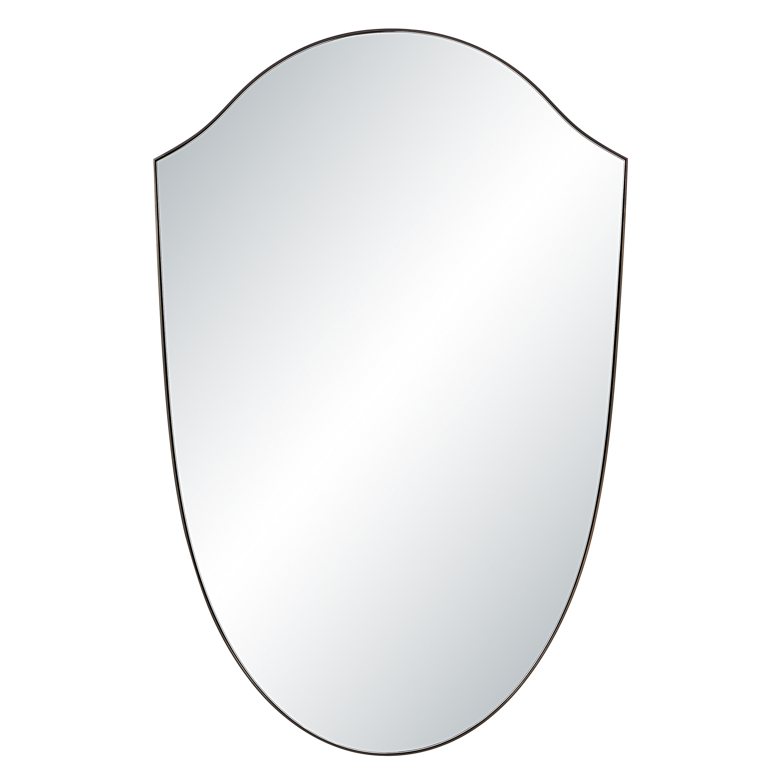 Reims 40" H x 26" W Wall Mirror, Yellow - Main Image - MT2747