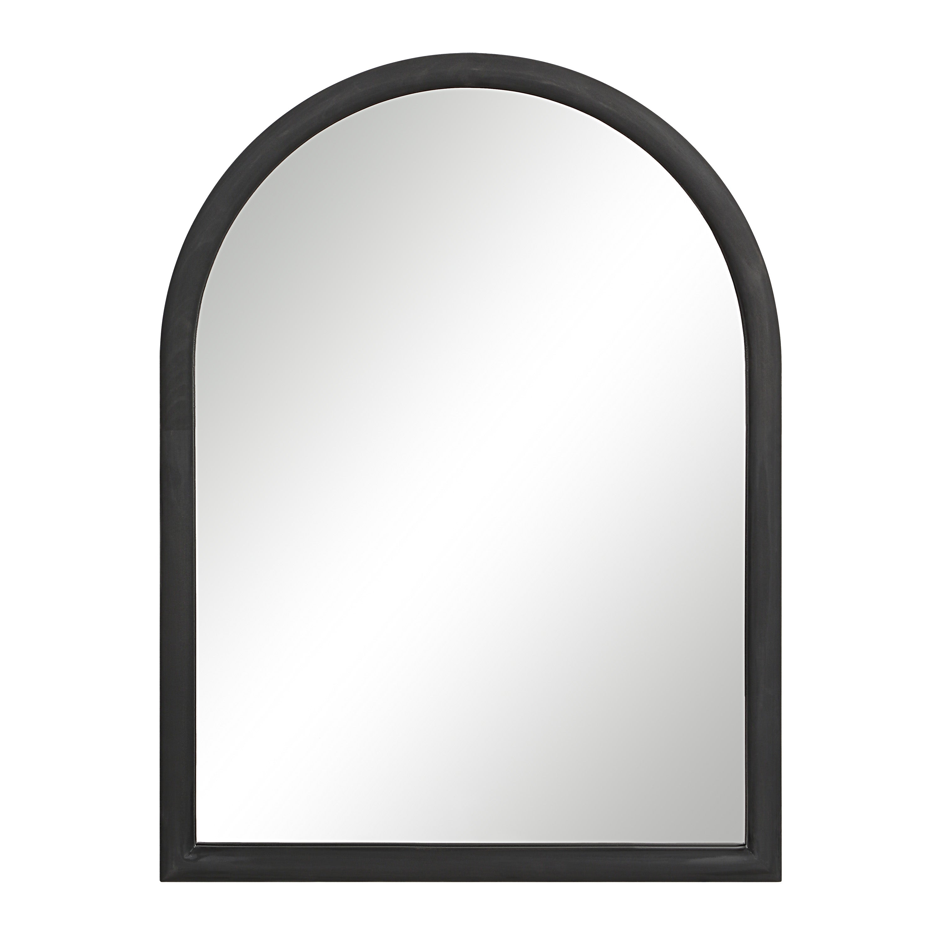 Olfito 24" H x 18" W Wall Mirror, Black - Main Image - MT2715