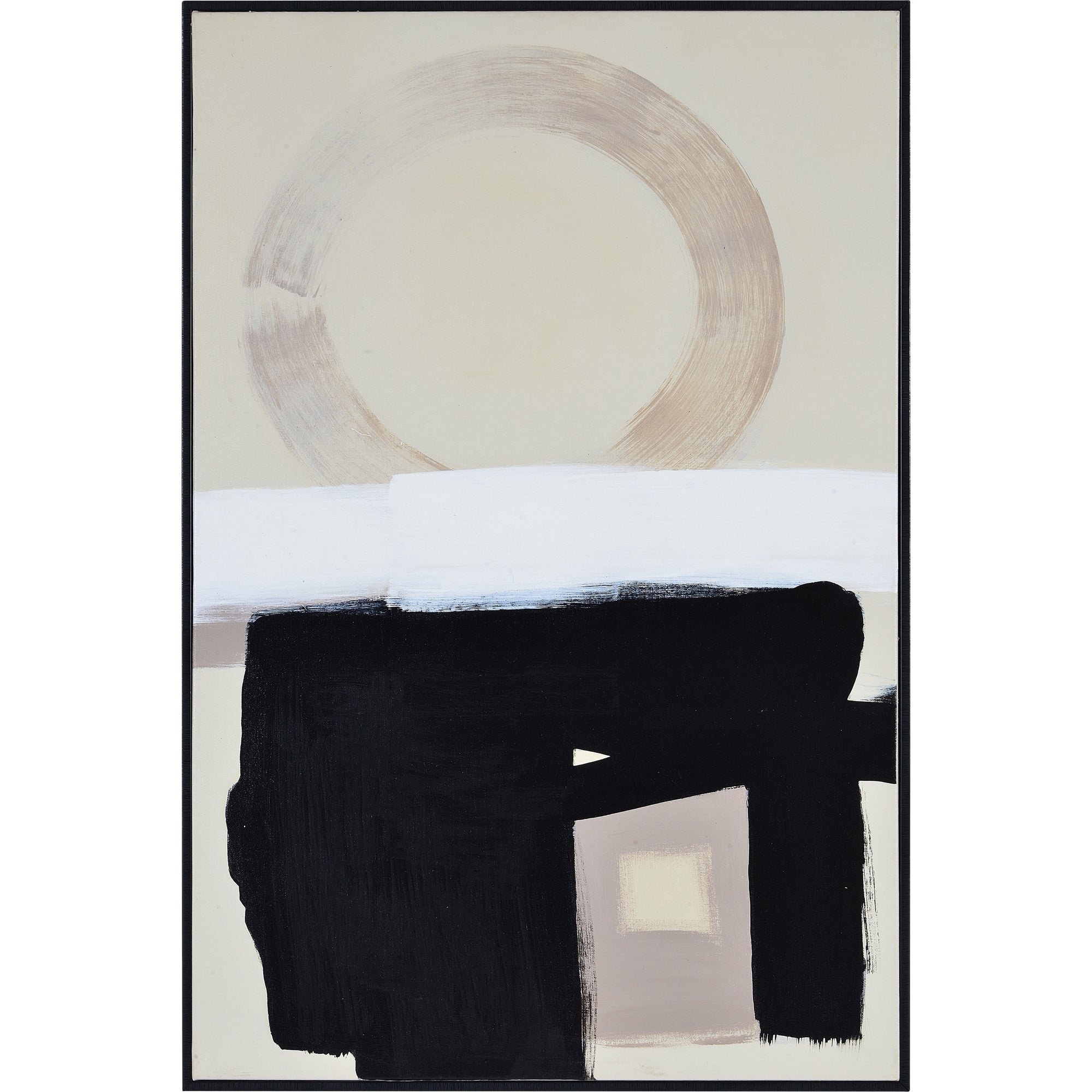 Telesto 24" Wide Canvas Art, Black - Additional Image 2 - OL2046