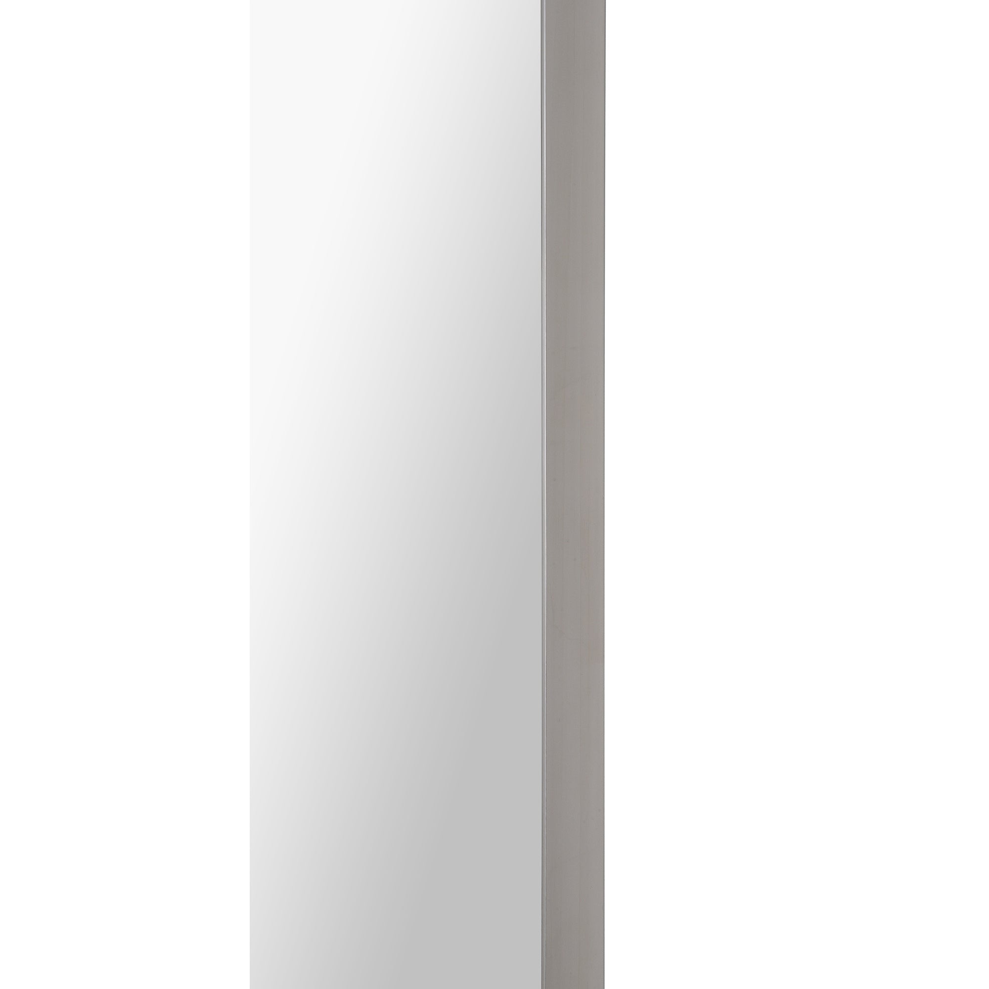 Delphinus 46" Tall Rectangle Wall Mirror, Grey - Detail Image - MT2360