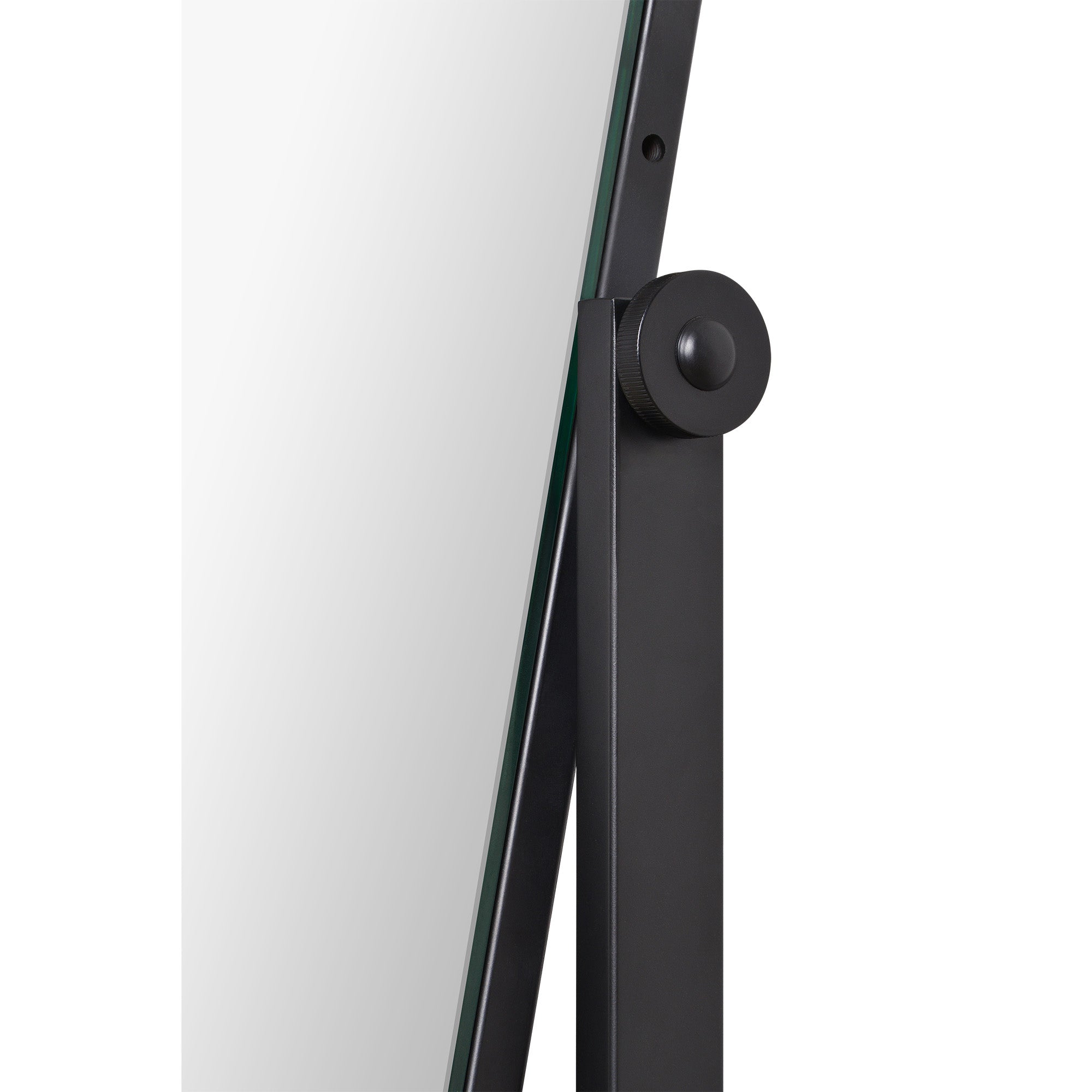 Samira 61" Tall Rectangle Full Length Mirror, Black - Detail Image - MT2540