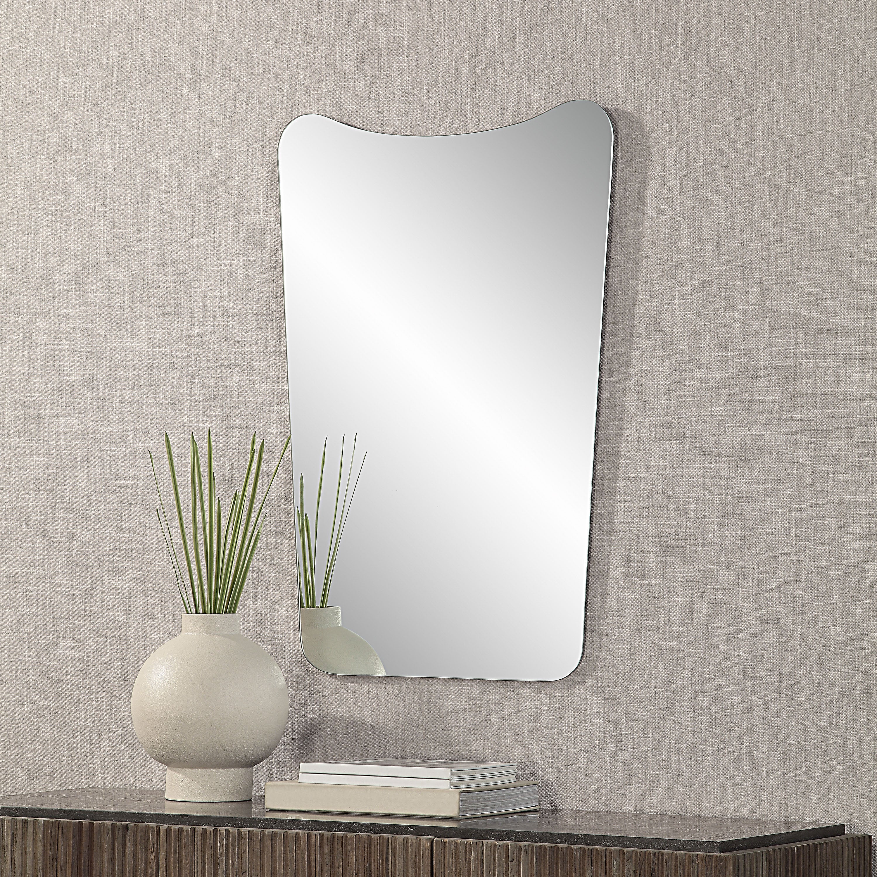 Selene 36" Tall Rectangular Mirror - Lifestyle Image - MT2612