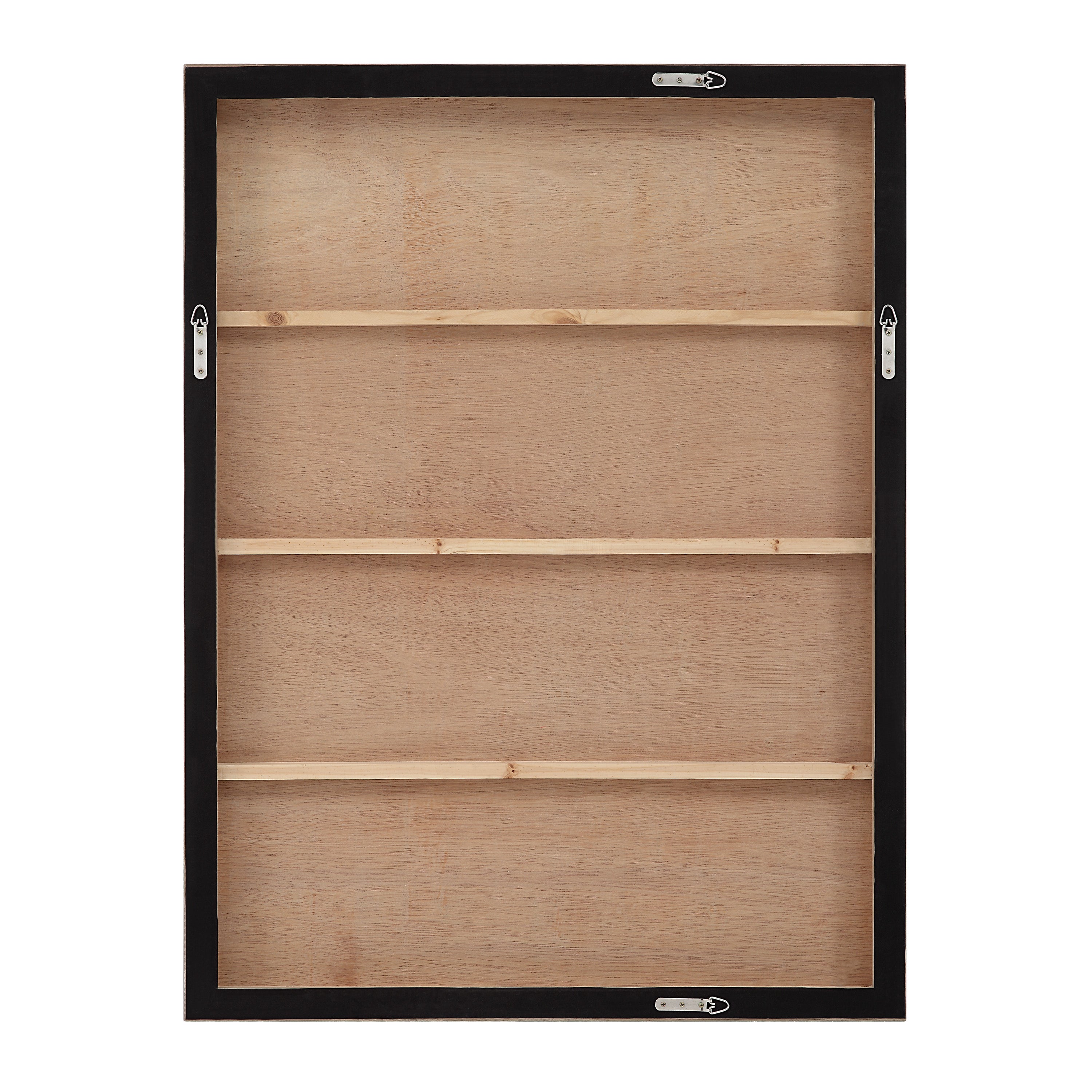 Canberra 48.2" Wide Canvas Art with Wood Frame, Oak - Backing Image - OL2140
