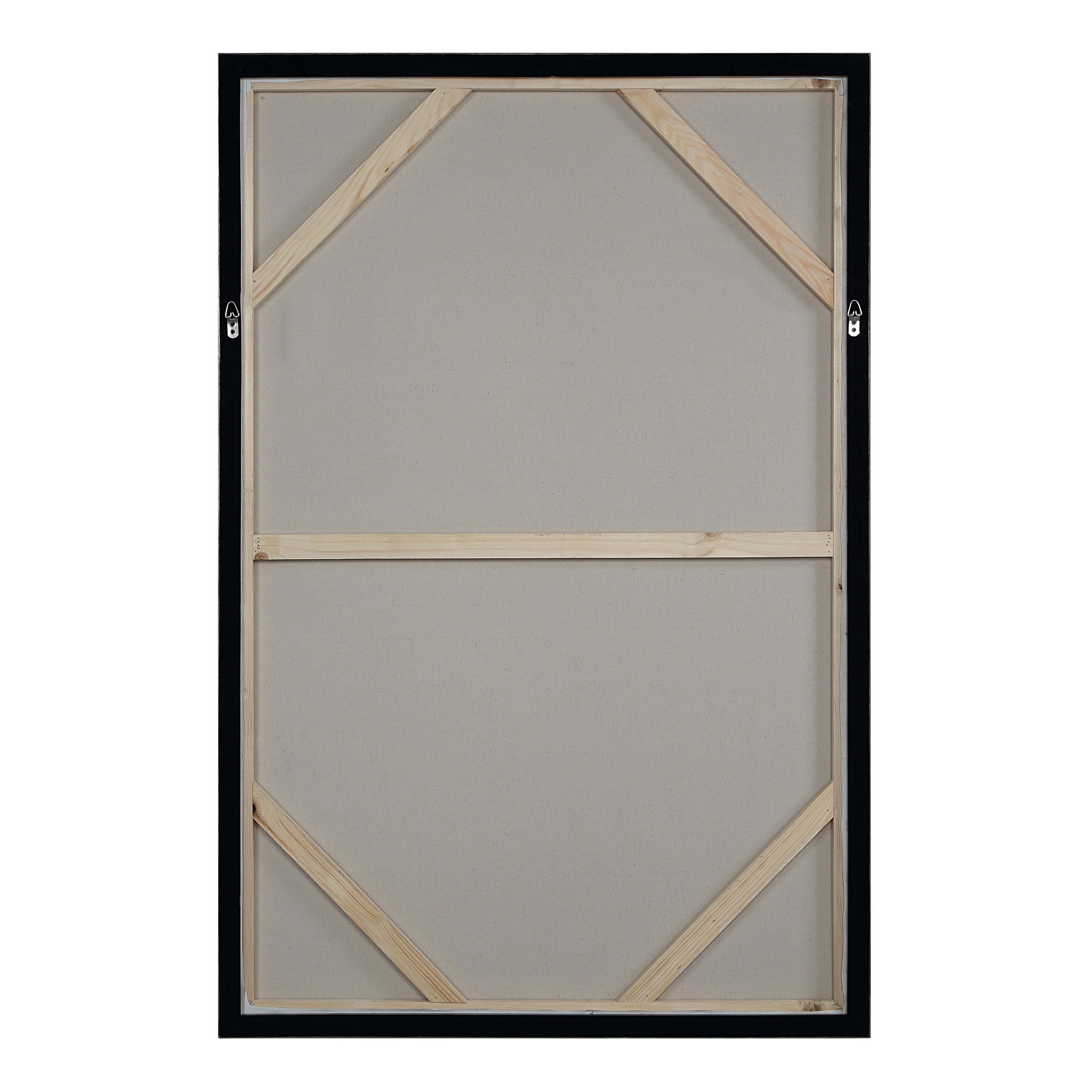 Illia 60" H x 40" W Canvas Art, Beige - Backing Image - OL2205