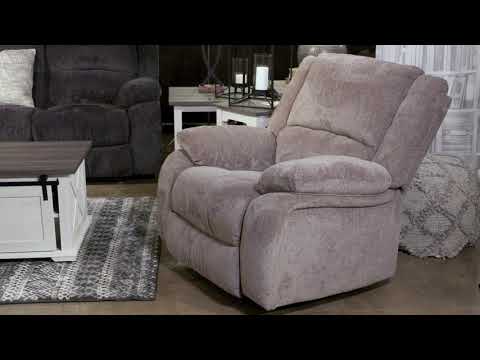 Signature Design by Ashley Draycoll 7650494C Double Reclining Loveseat with Console EXTERNAL_VIDEO 1