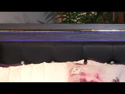 Signature Design by Ashley Lodanna B214B5 Full Panel Bed with 2 Storage Drawers EXTERNAL_VIDEO 1