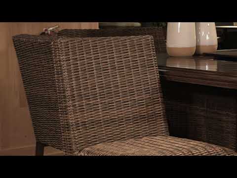 Signature Design by Ashley Paradise Trail P750-130 Barstool EXTERNAL_VIDEO 1