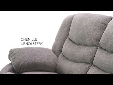 Signature Design by Ashley Tulen 9860686 Reclining Loveseat EXTERNAL_VIDEO 1