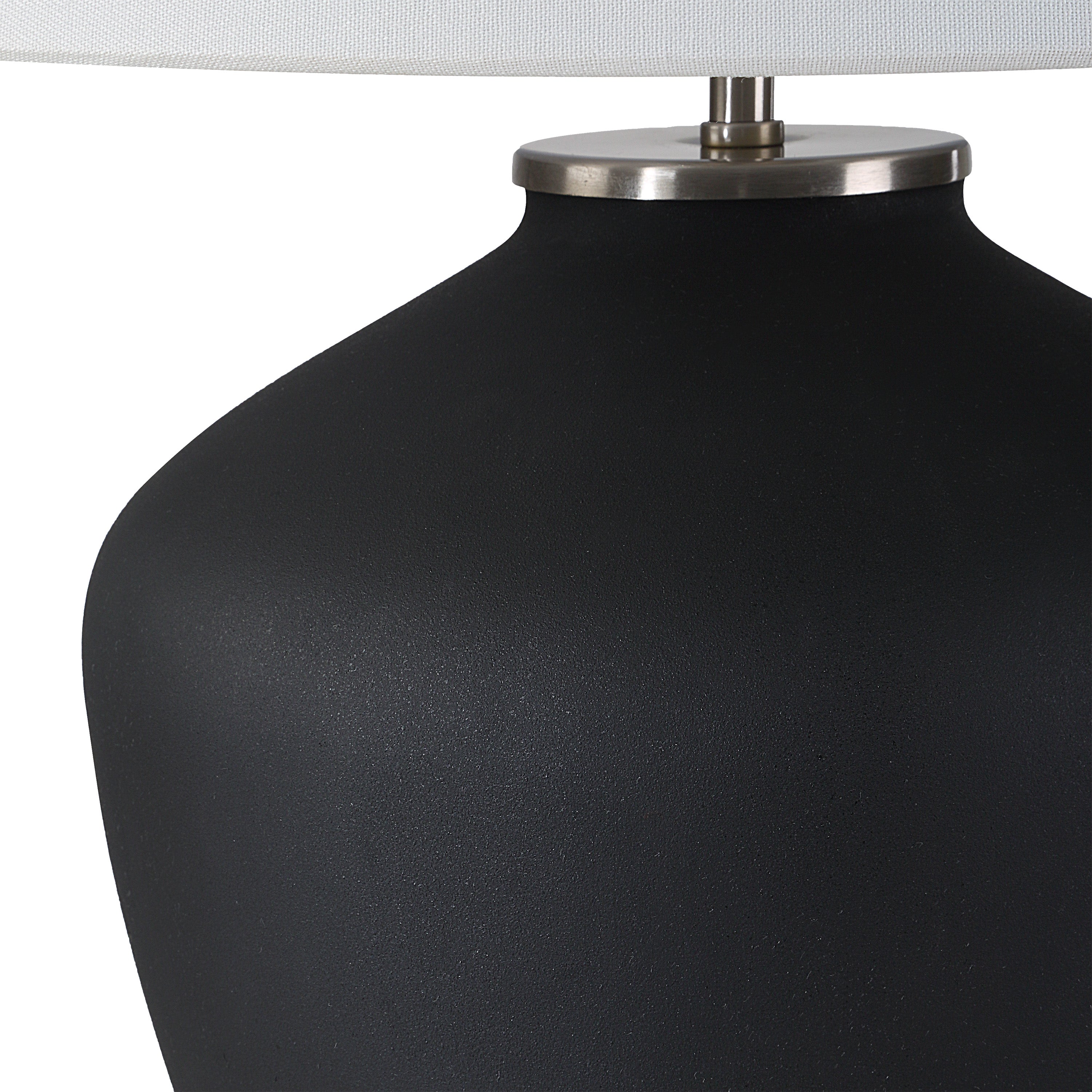 Jennie 27.5" Height Table Lamp, Black - Detail Image - LPT1297