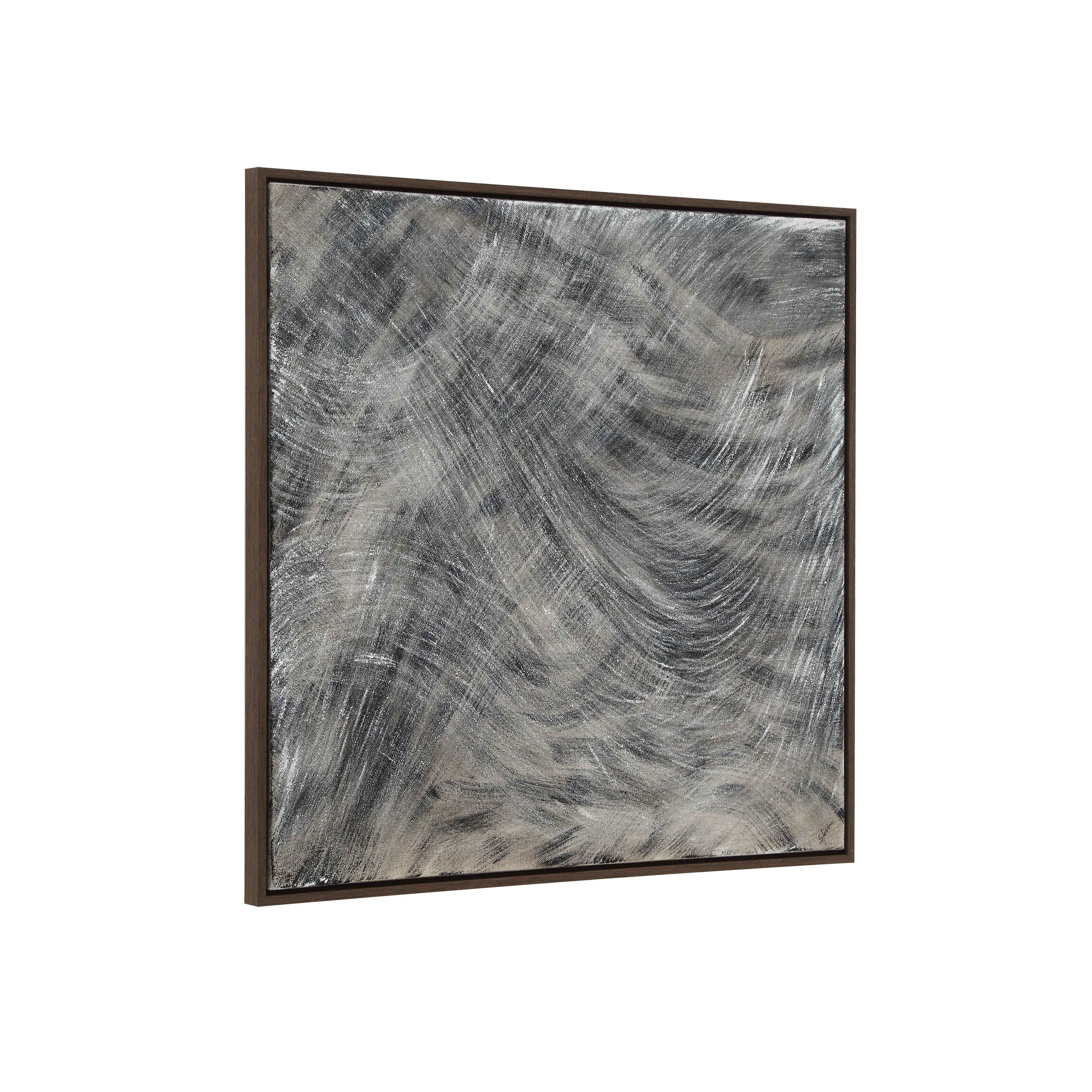 Drift 40" H x 40" W Canvas Art - Angle Image - OL2250