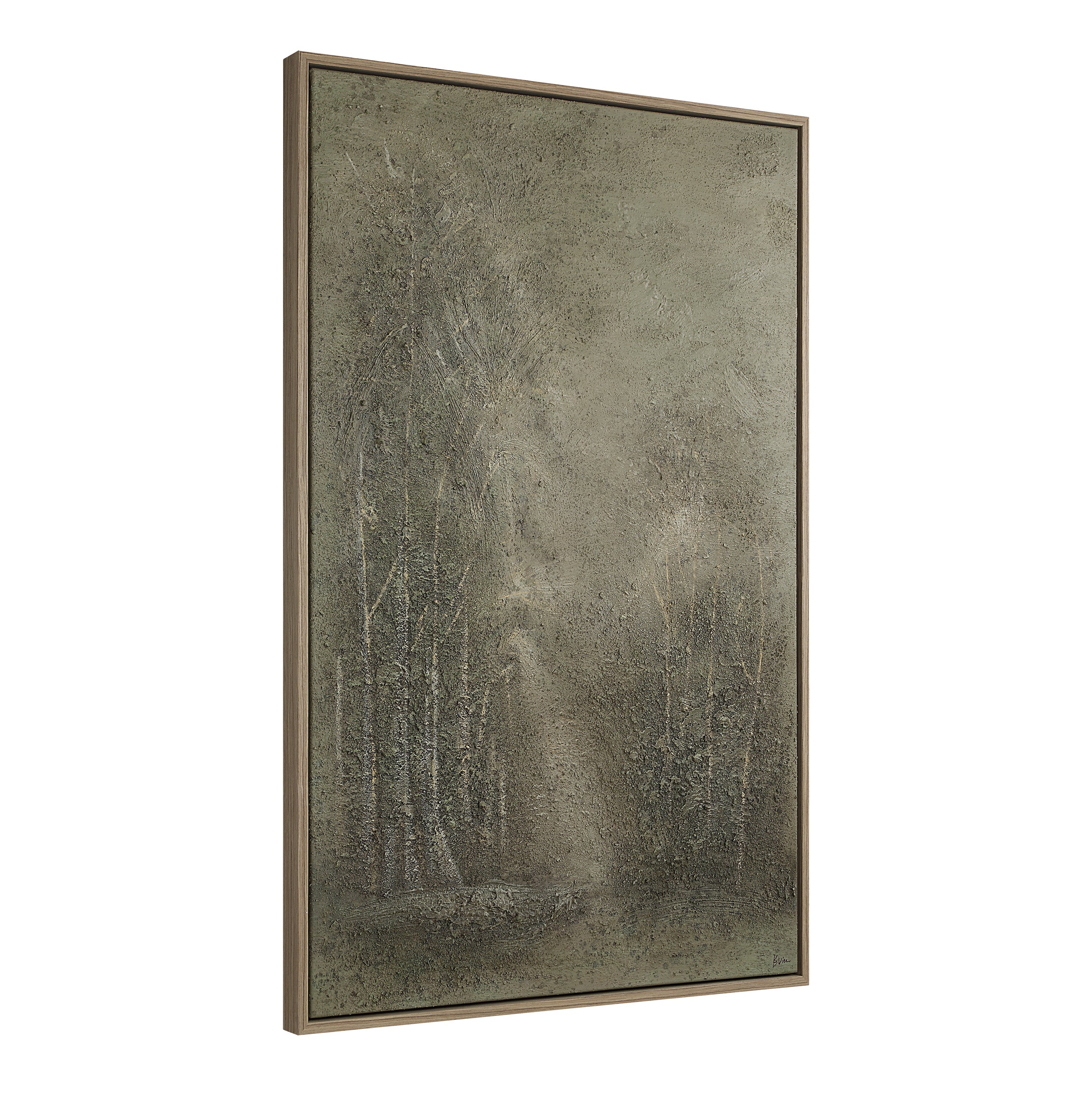 Lipton 60" H x 40" W Canvas Art, Green - Angle Image - OL2192