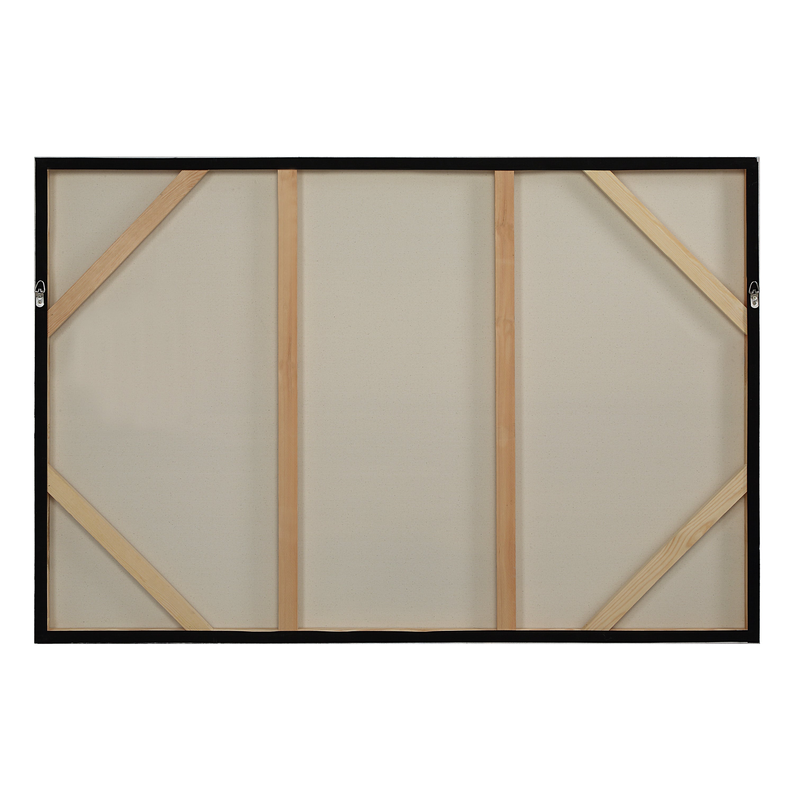 Arnar 40" H x 60" W Canvas Art, Grey - Backing Image - OL2189