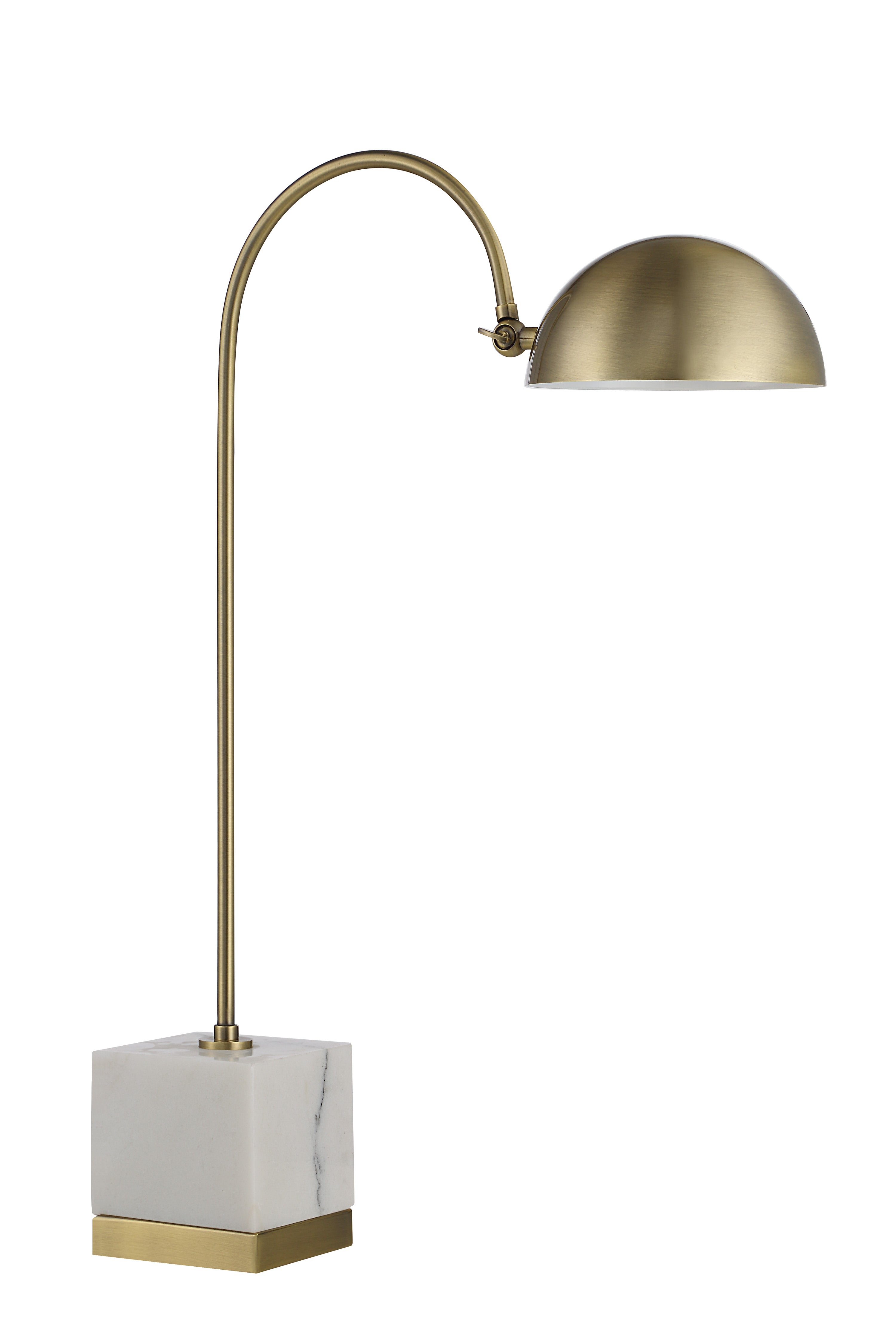 Volos 27" Length Table Lamp, White - Main Image - LPT1212