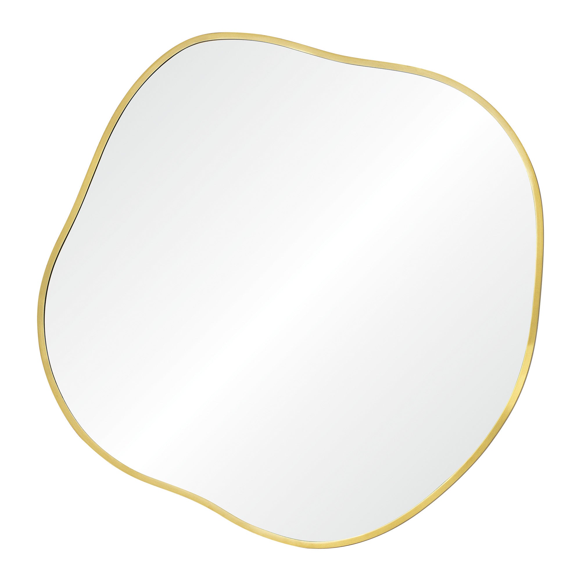Nucleus 36/24/16" Tall Irregular Wall Mirror, Yellow - Additional Image 2 - MT2549