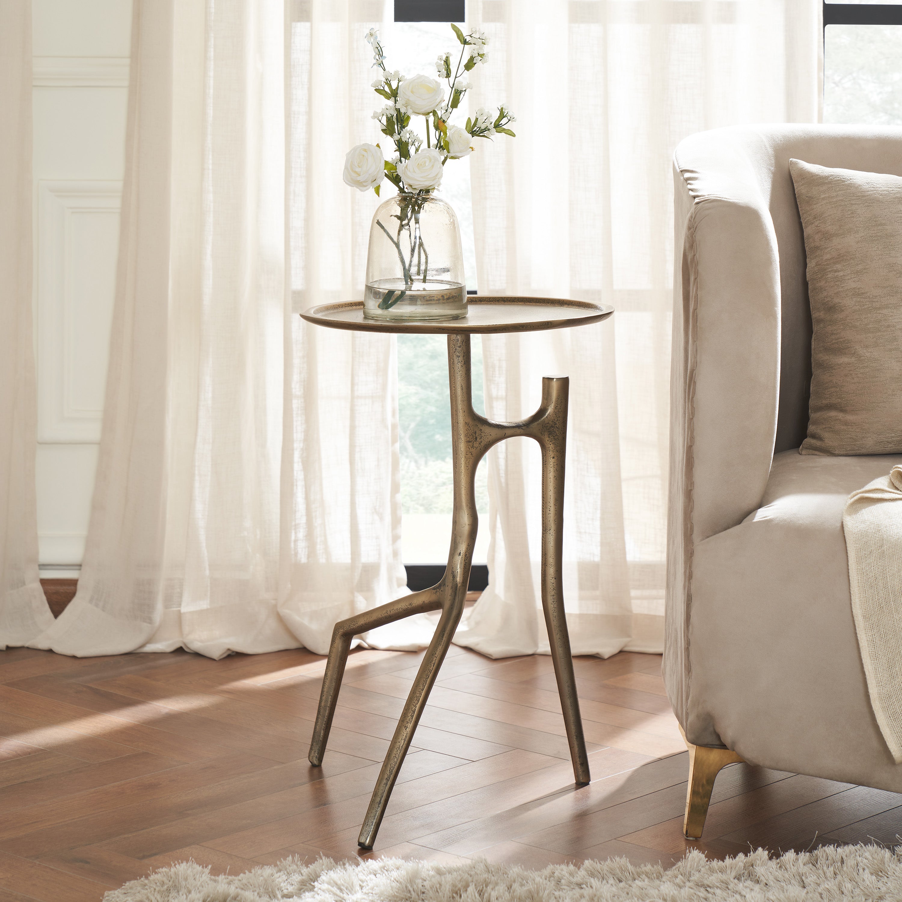 Tosca 25" Height Table, Yellow - Lifestyle Image - TA516