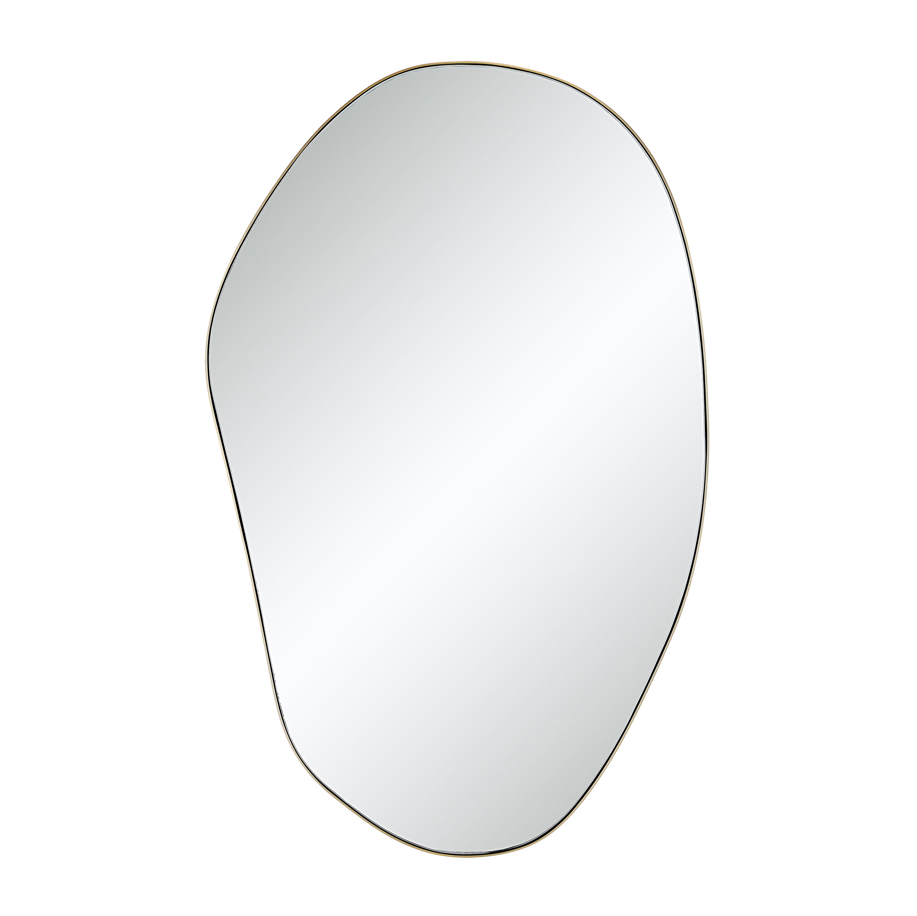Gatella 36" H x 23" W Wall Mirror, Yellow - Main Image - MT2683