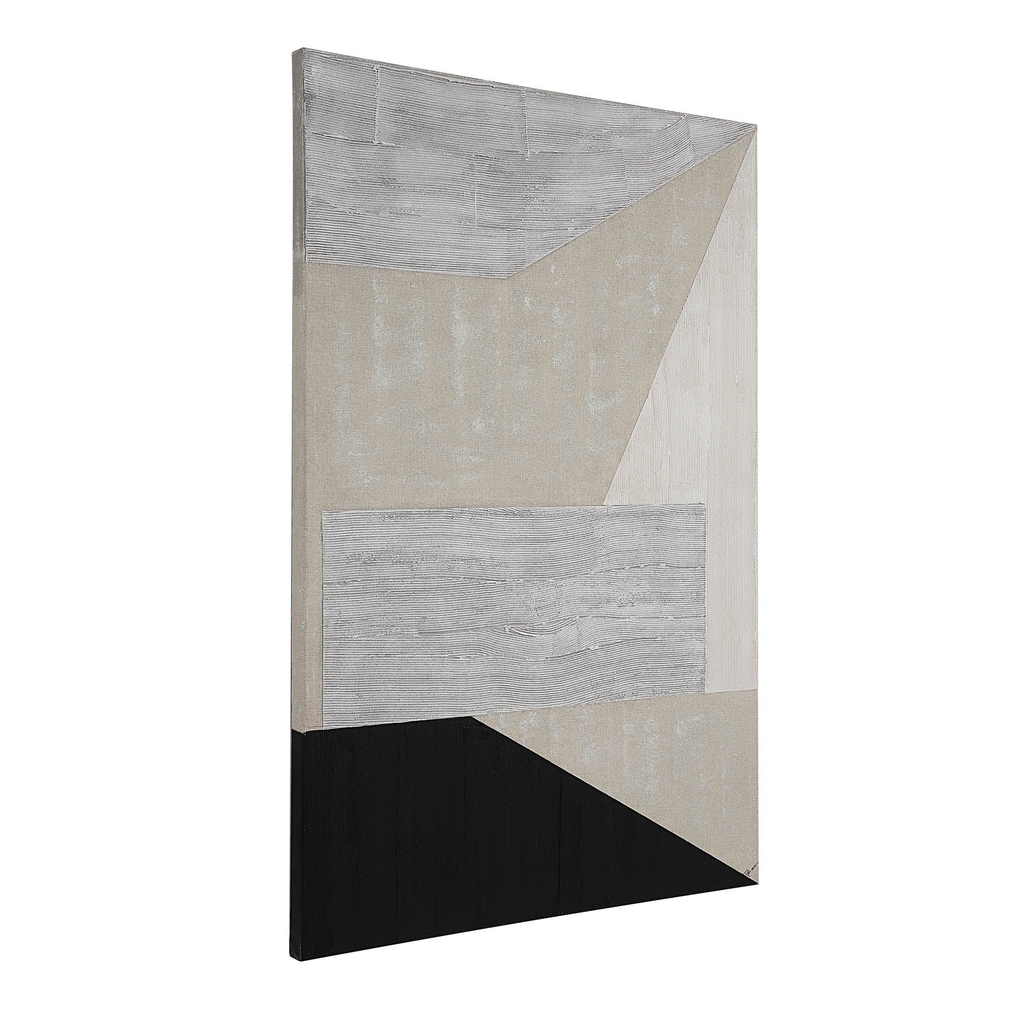 Torii 48" Wide Canvas Art, Grey - Angle Image - OL2137
