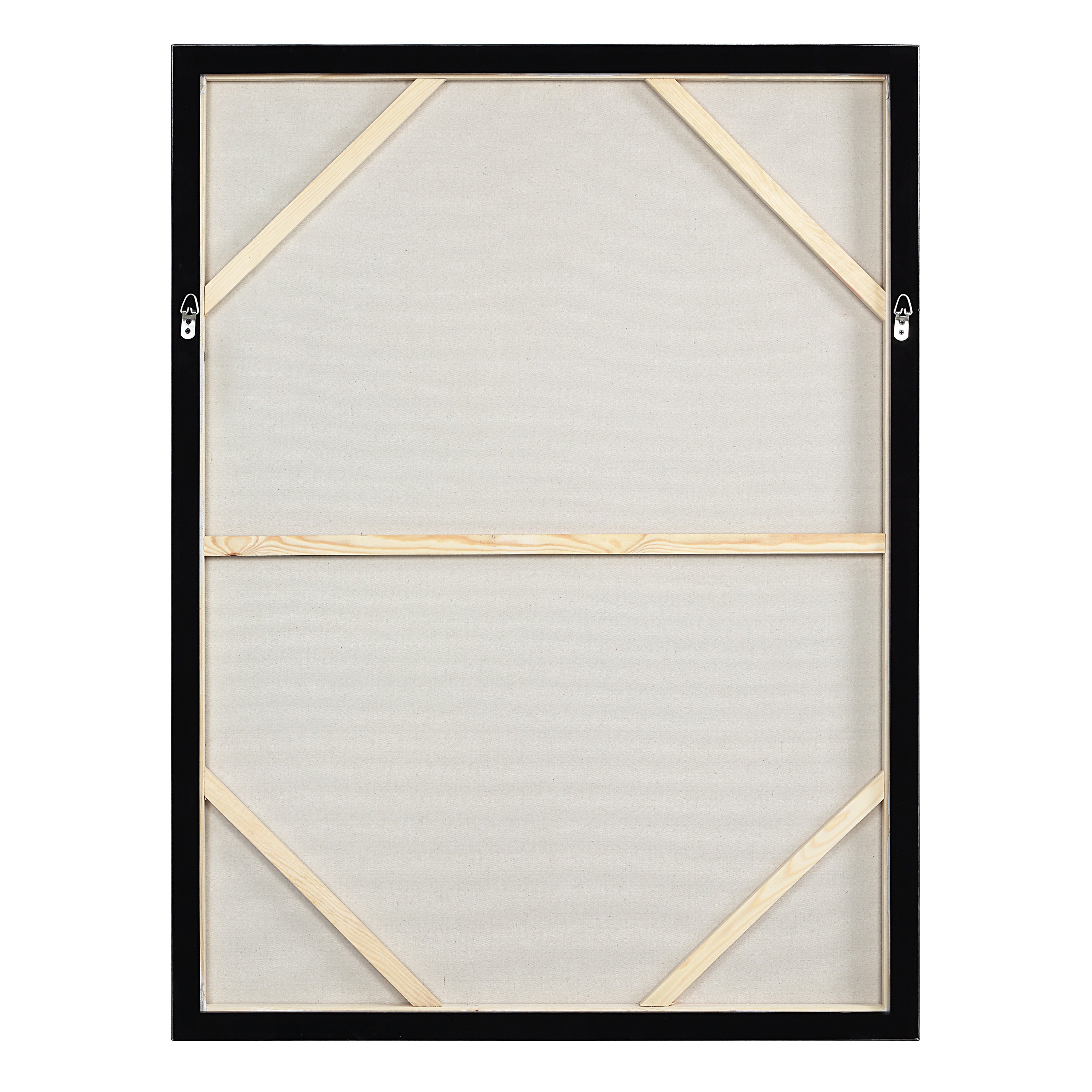 Danae 48" H x 36" W Canvas Art, White - Backing Image - OL2206