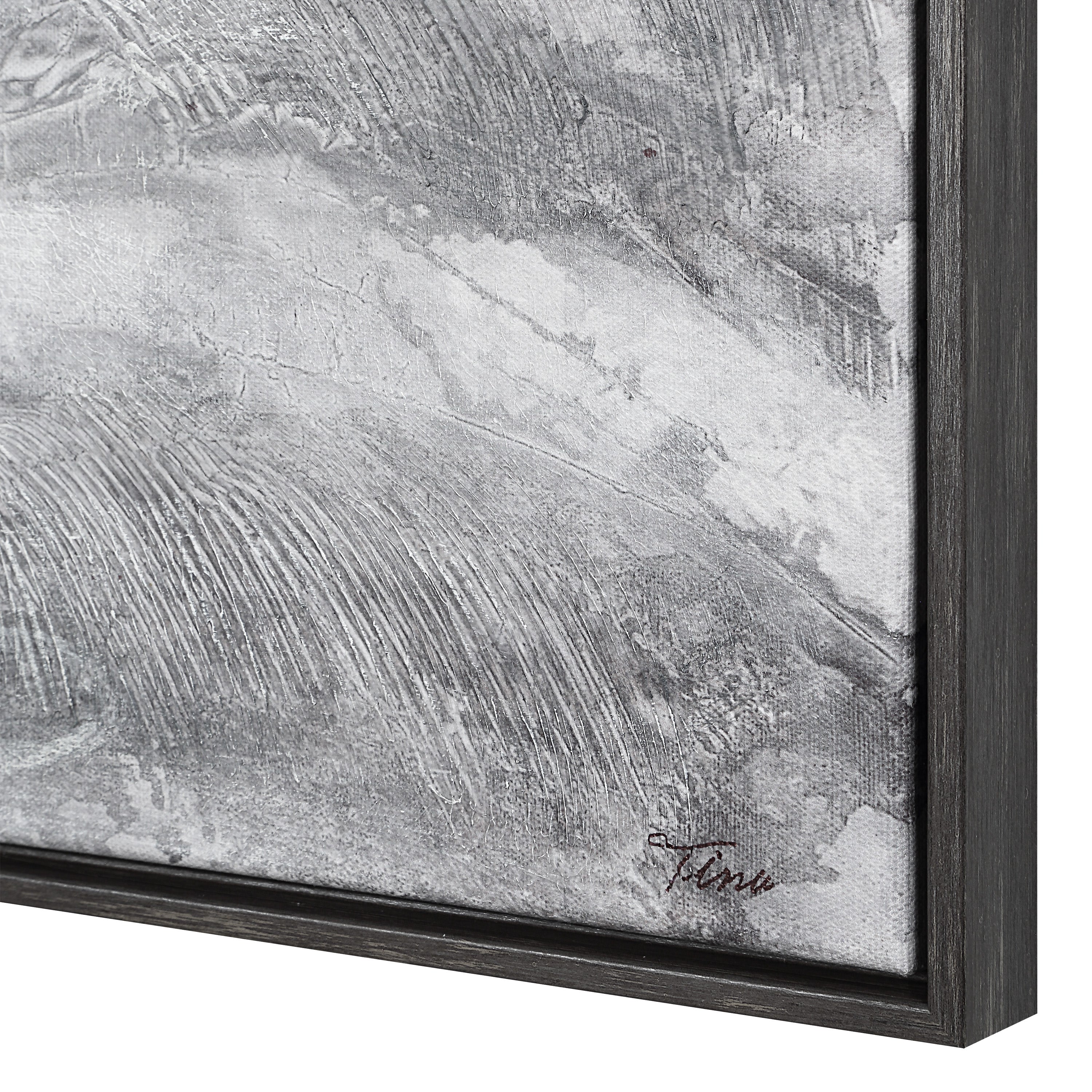 Romi 30" H x 55" W Canvas Art, Grey - Detail Image - OL2203