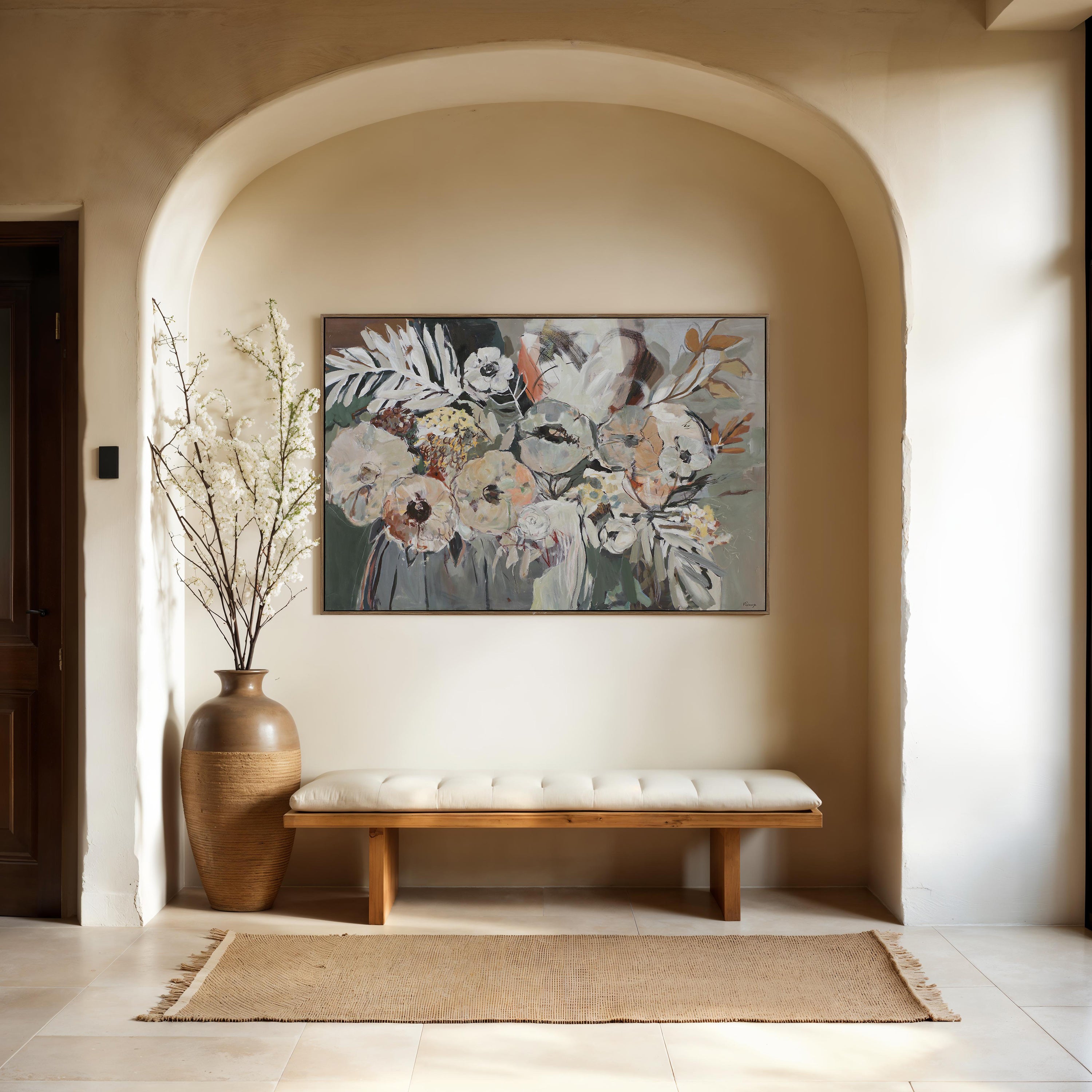 Paine 40" H x 60" W Canvas Art - White Label Lifestyle Image - OL2227