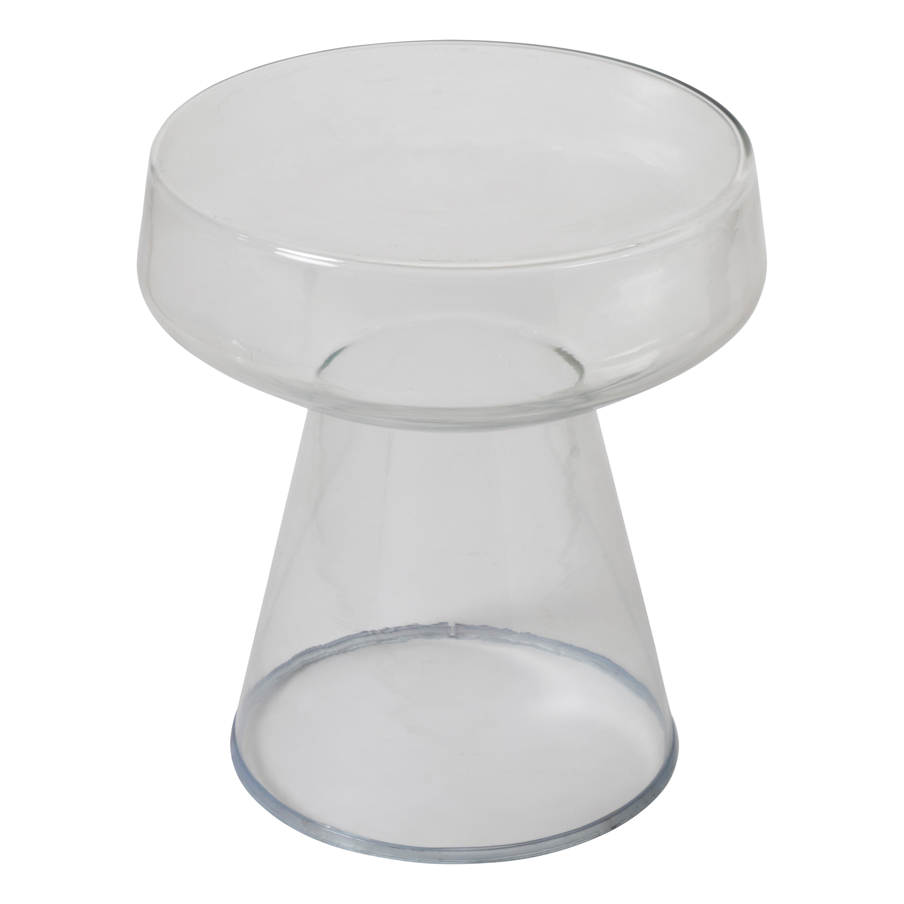 Lavanda 17.12" Height Table, White - Angle Image - TA527