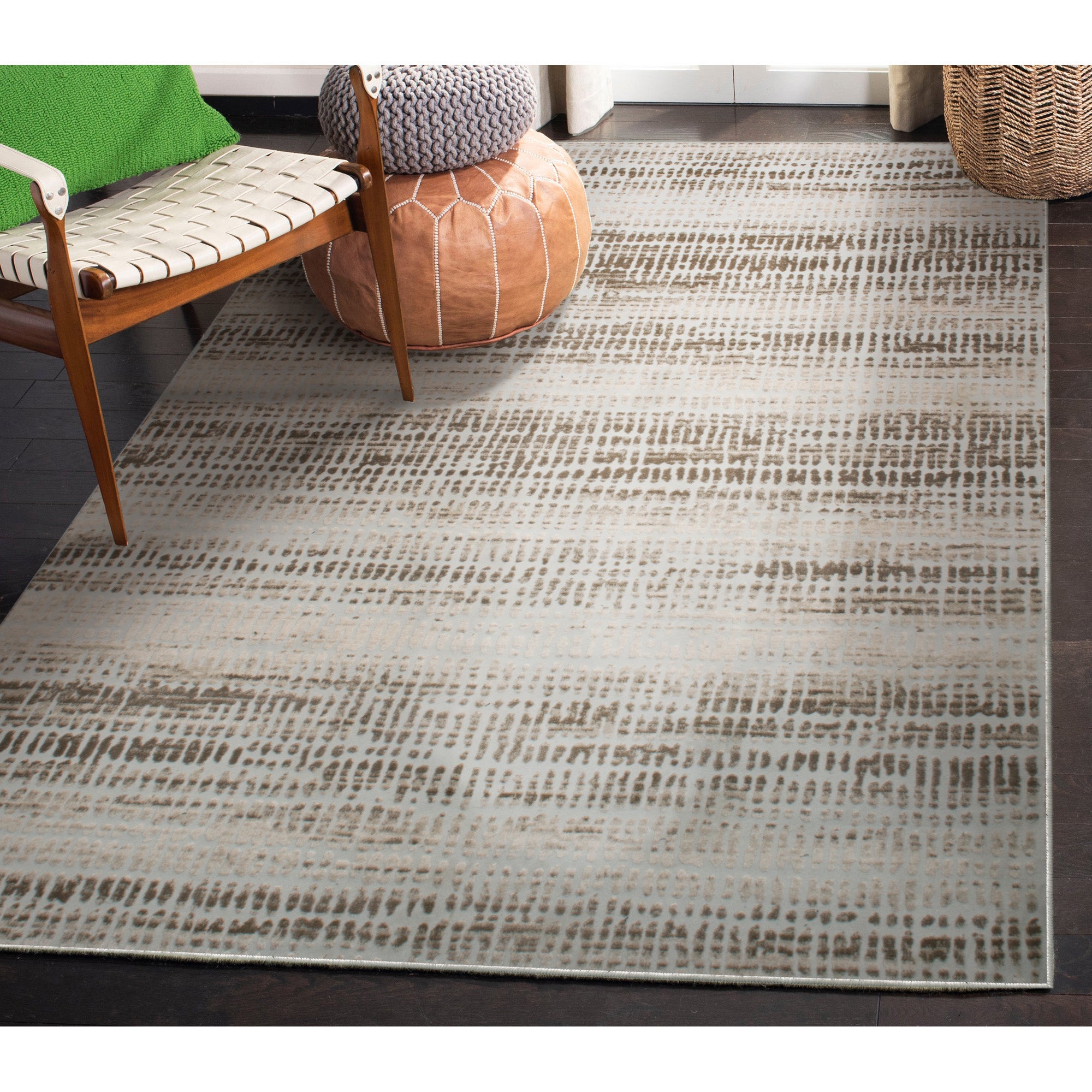 Ariella 3x5 Power loomed Indoor Rug, Cream - Additional Image 3 - RARI-20035-35