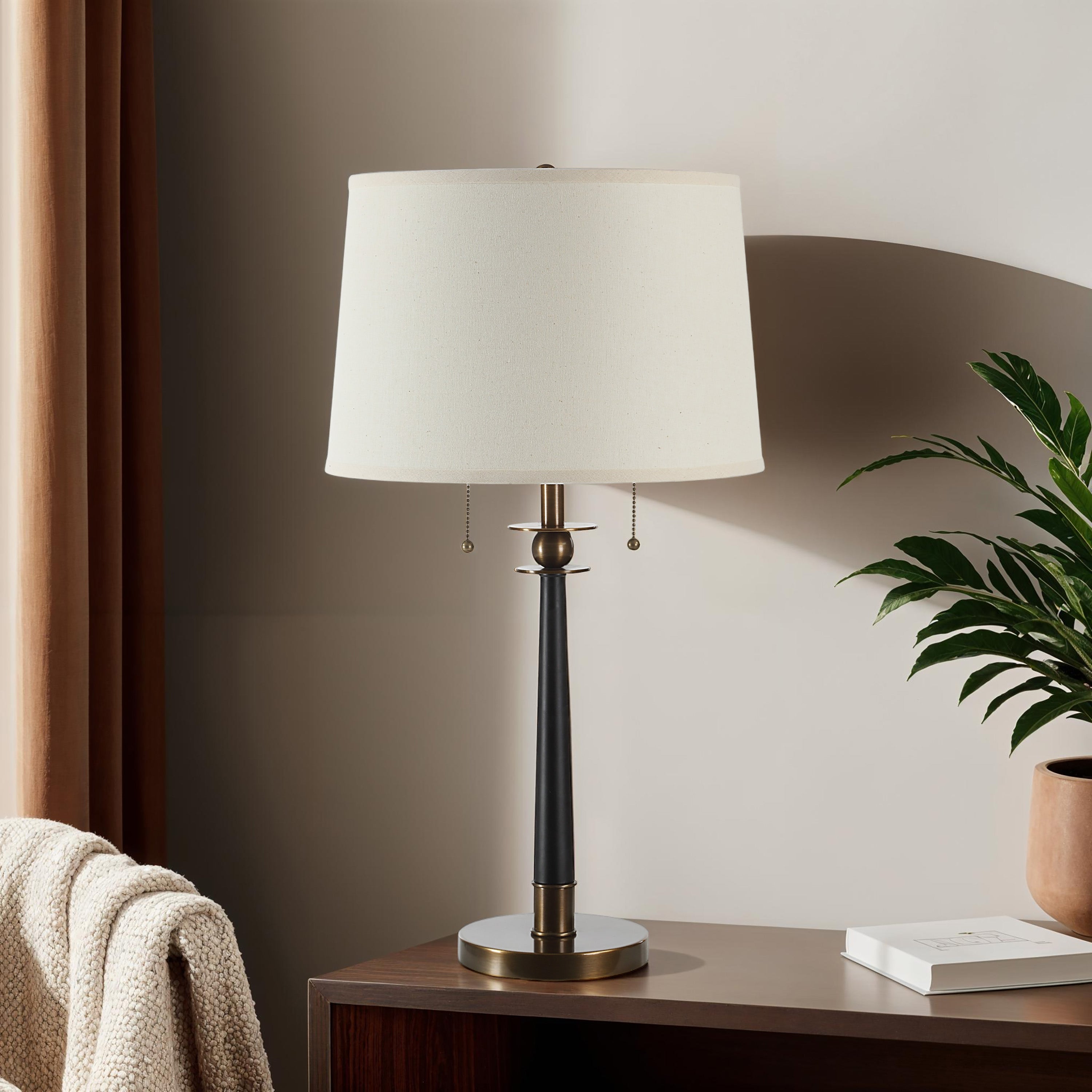 Agrinio 29" Height Table Lamp, Black - Lifestyle Image - LPT1314