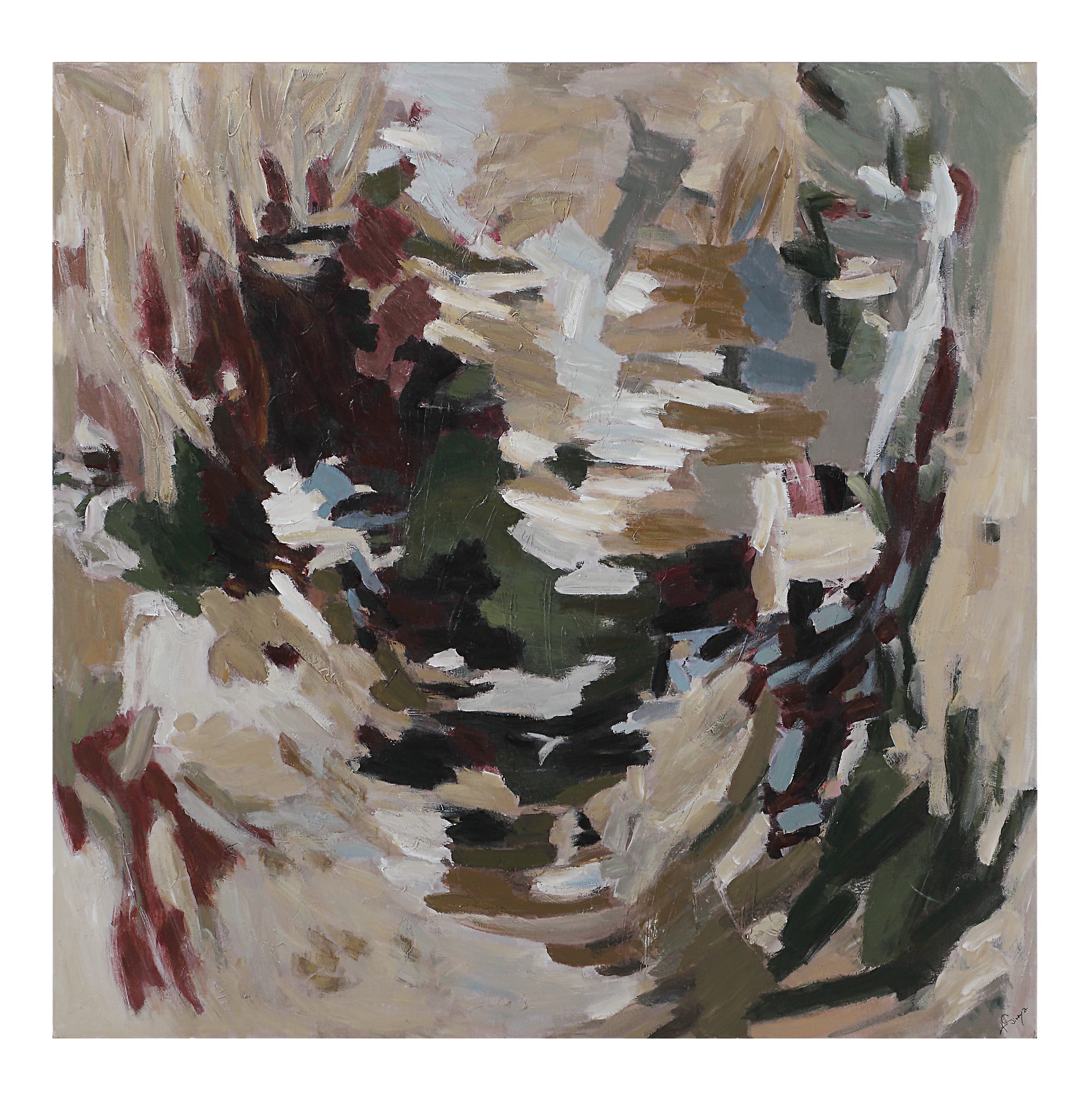 Ardesia 50" H x 50" W Canvas Art - Main Image - OL2238
