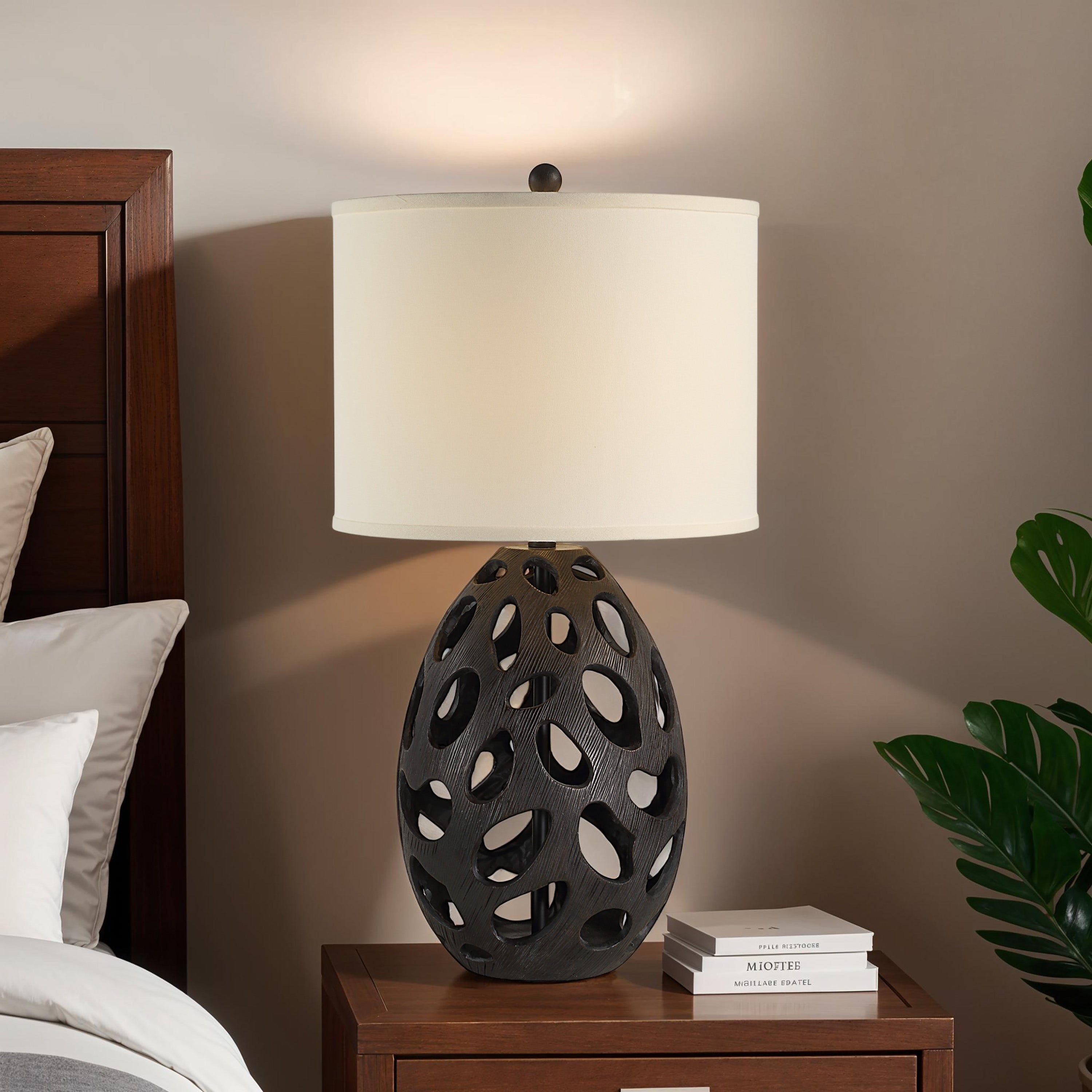Loxley 30" Height Table Lamp, Brown - Lifestyle Image - LPT1335