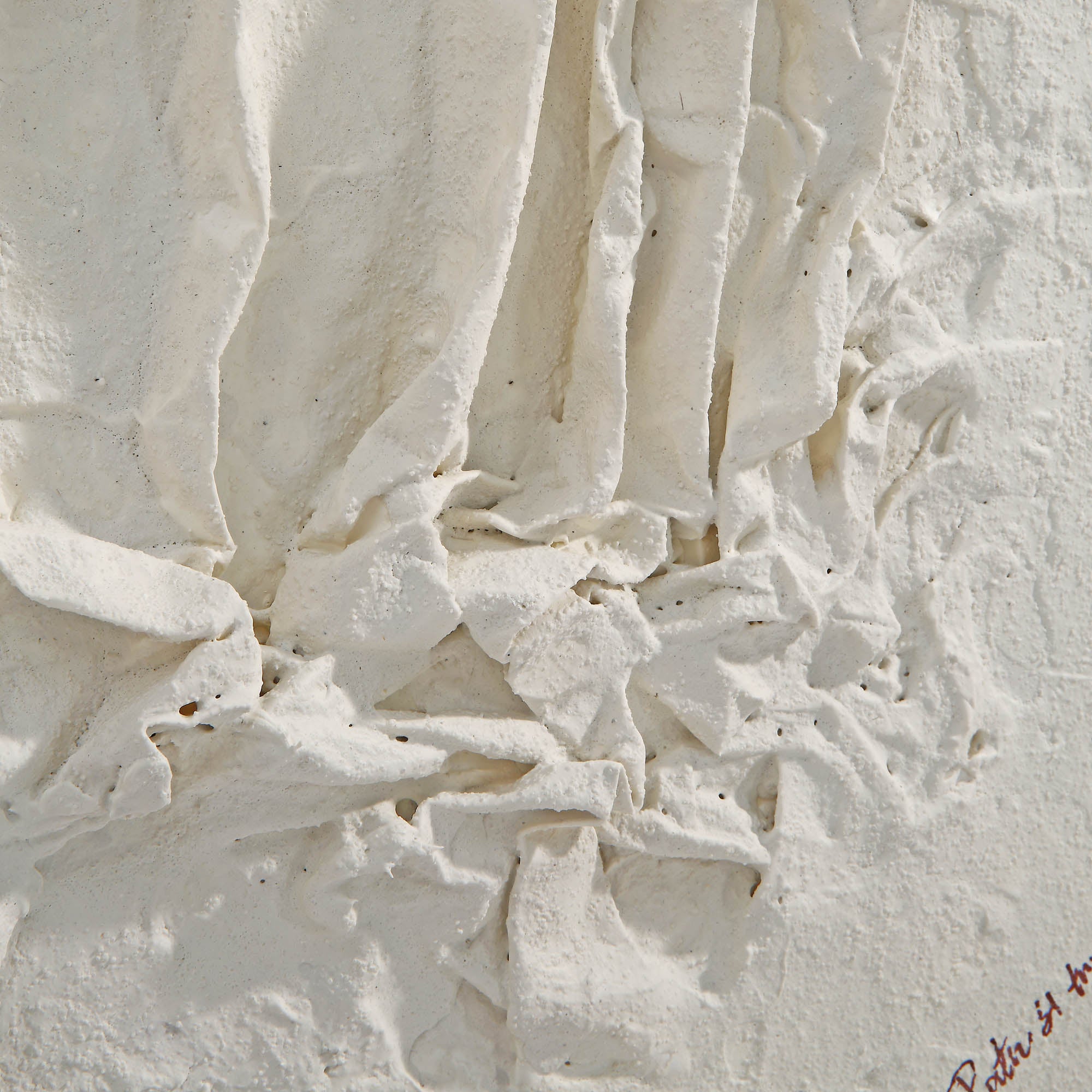Volterra 20" Wide Wall Art, White - Additional Images - W6737