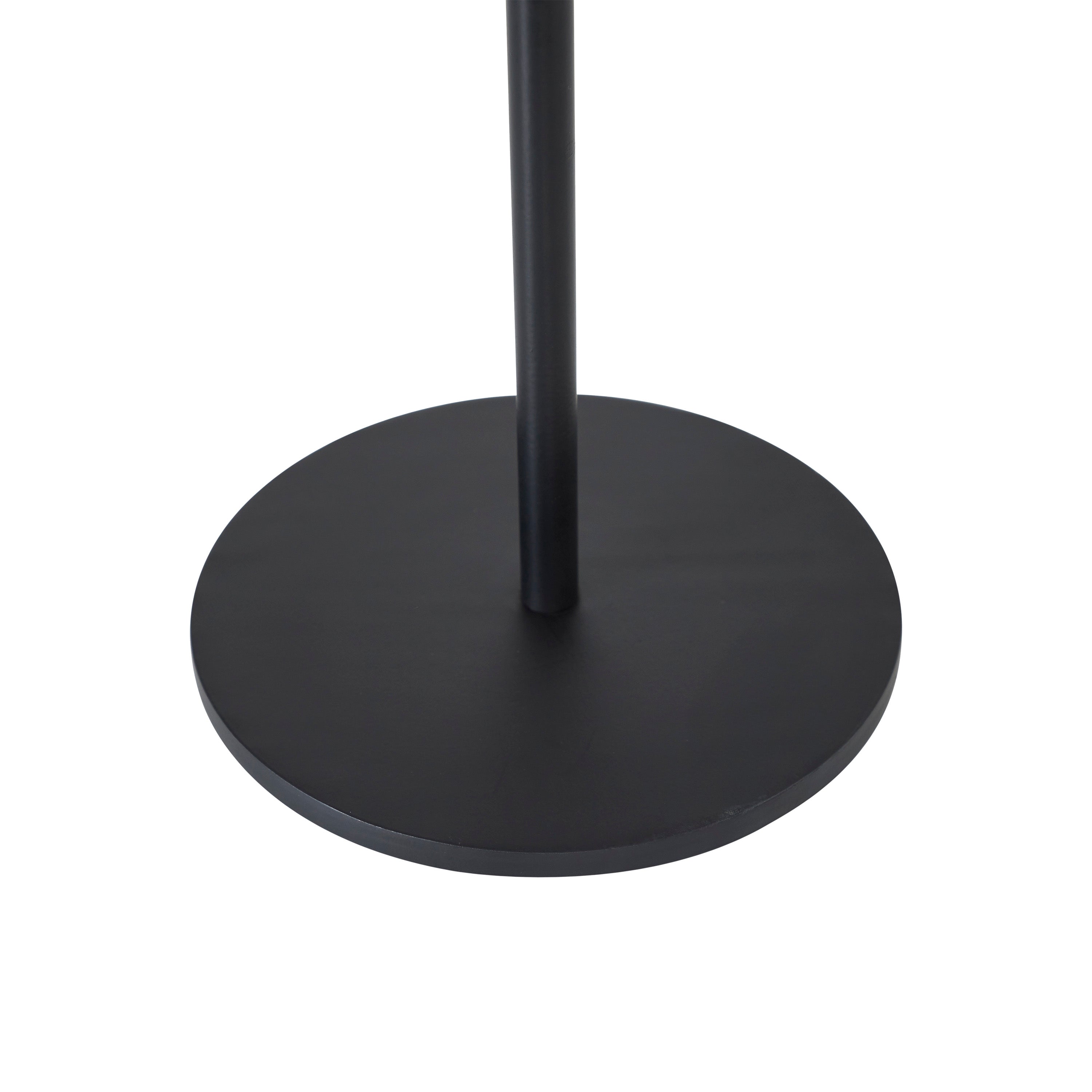 Adeline Indoor Iron Side Table, Black - Additional Image 3 - TA505