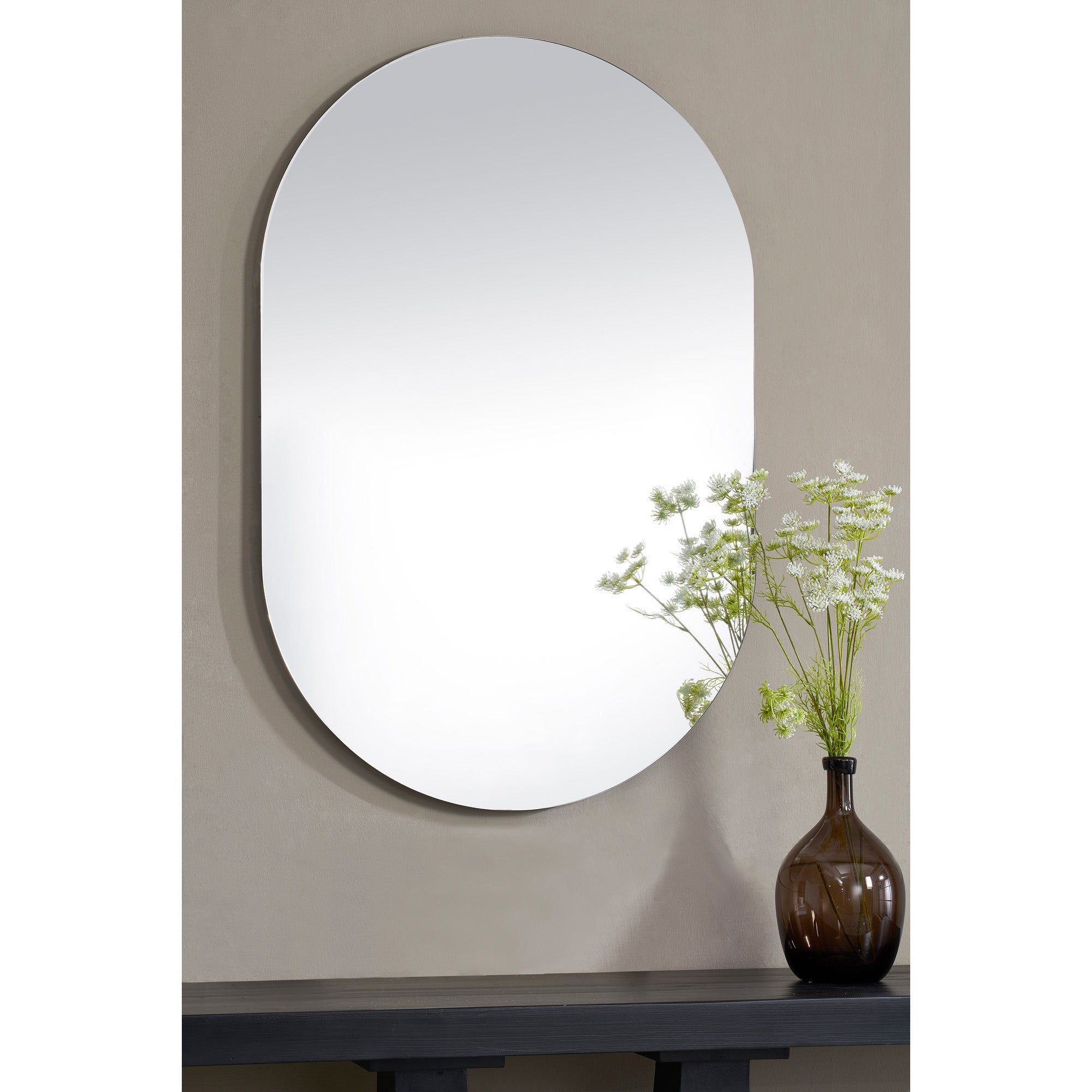 Salta 40" Tall Oval Wall Mirror - Lifestyle Image - MT2496