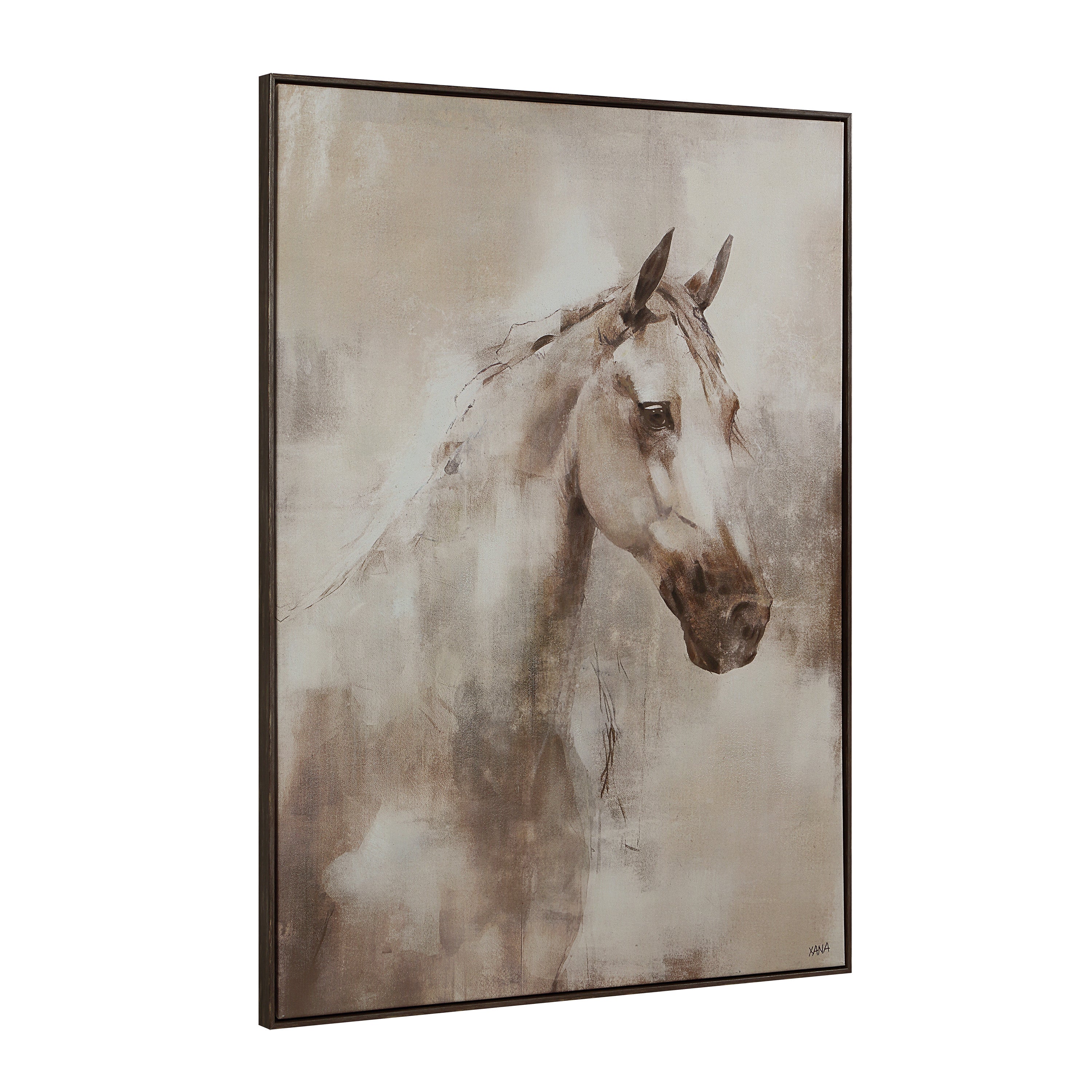 Jaxon 48" H x 36" W Canvas Art, Brown - Angle Image - OL2223