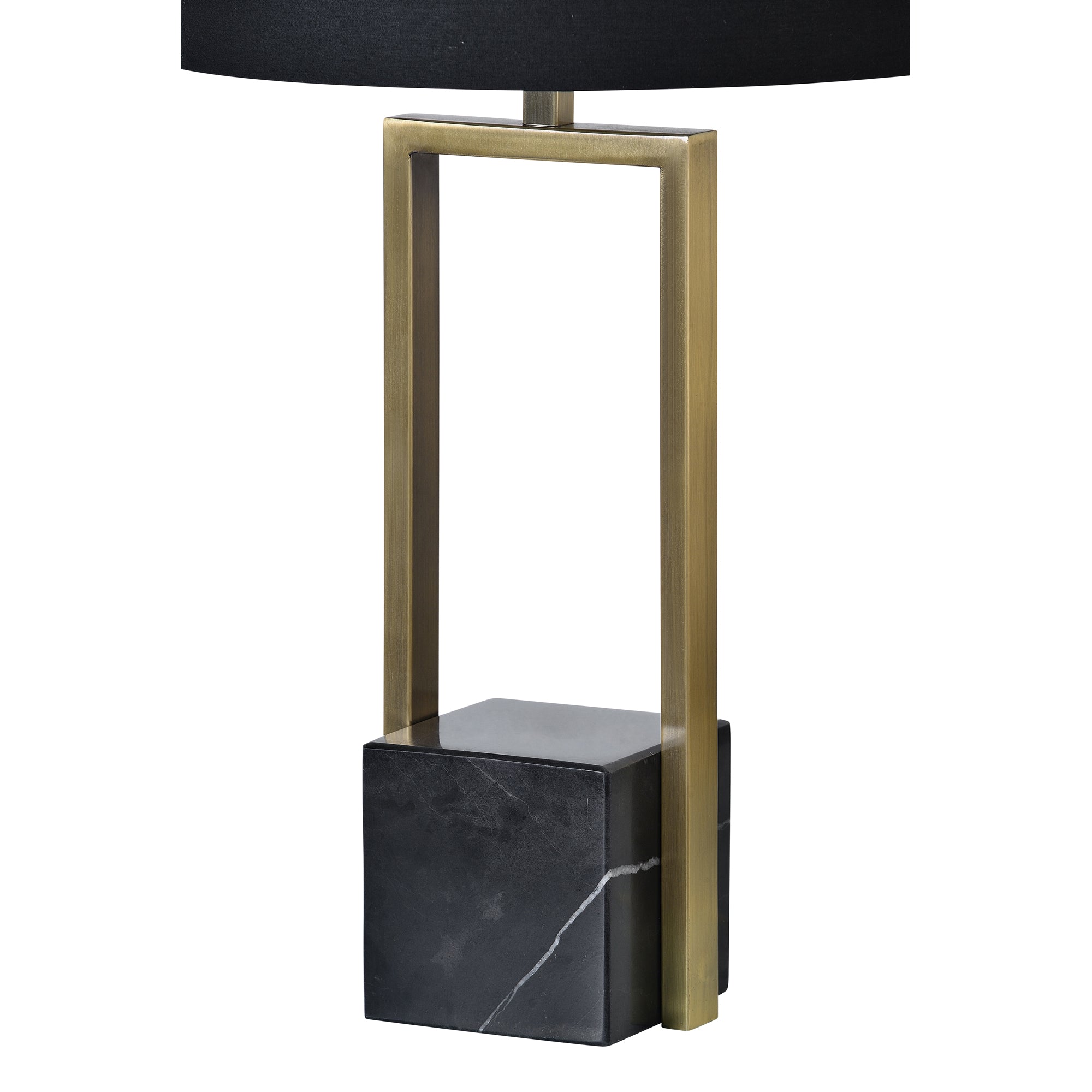 Arla 27.75" Length Table Lamp, Antique Brass - Detail Image - LPT1188