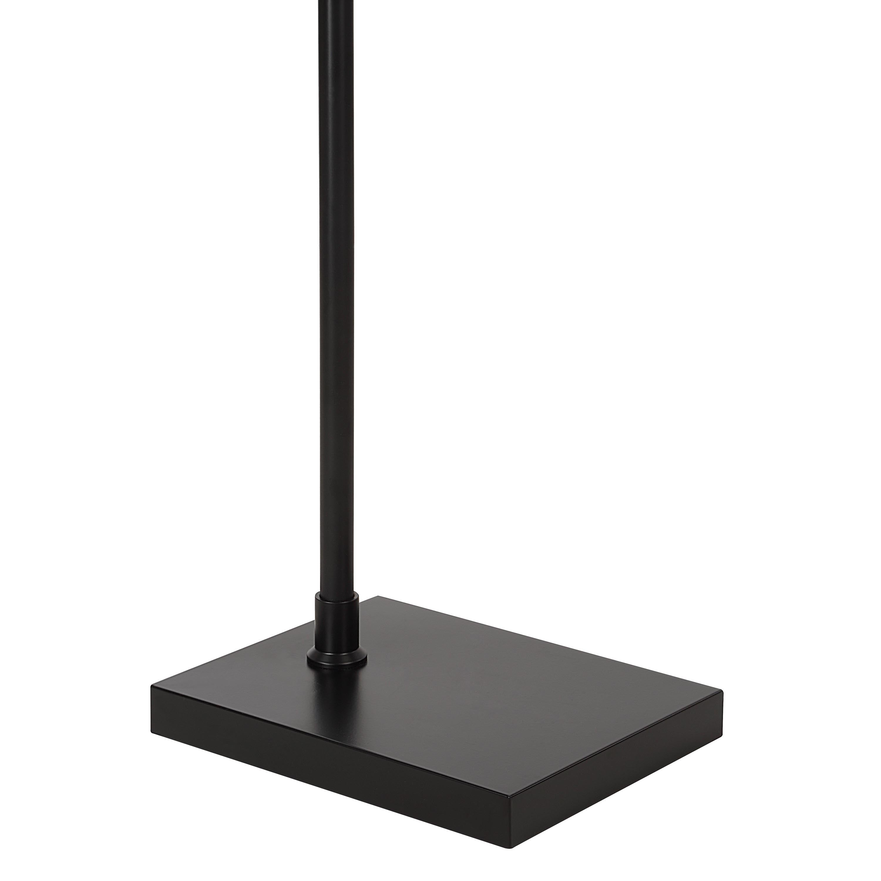 Crystal 66.5" Height Floor Lamp, Black - Detail Image - LPF3166