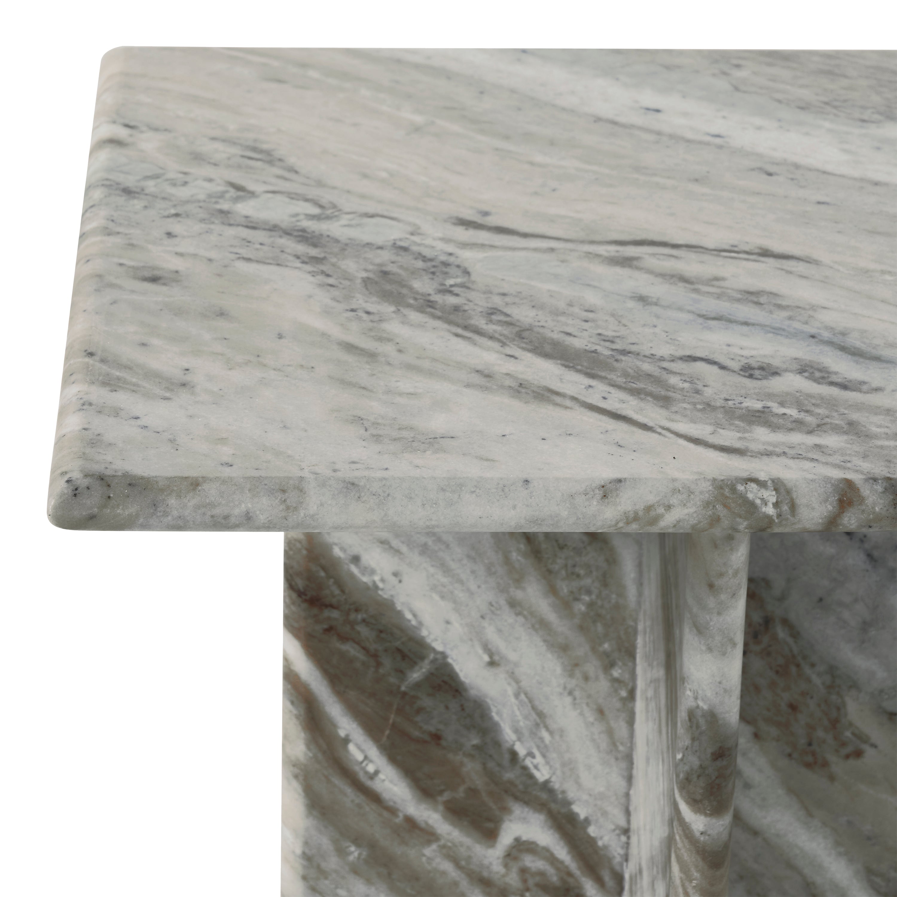Grayson 20" Height Table, Grey - Detail Image - TA515