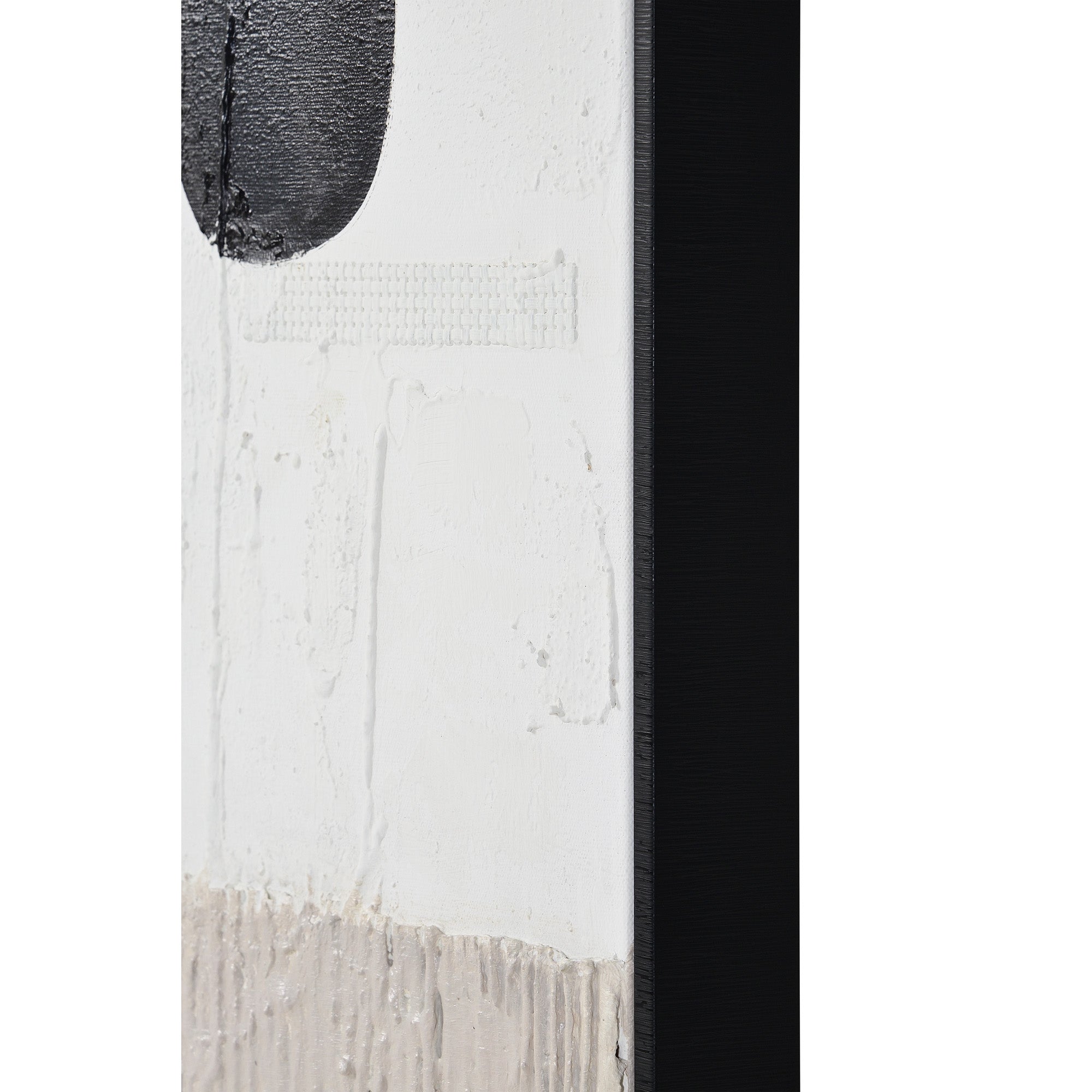 Dragoni 15" Wide Canvas Art, Black - Additional Image 4 - OL2122