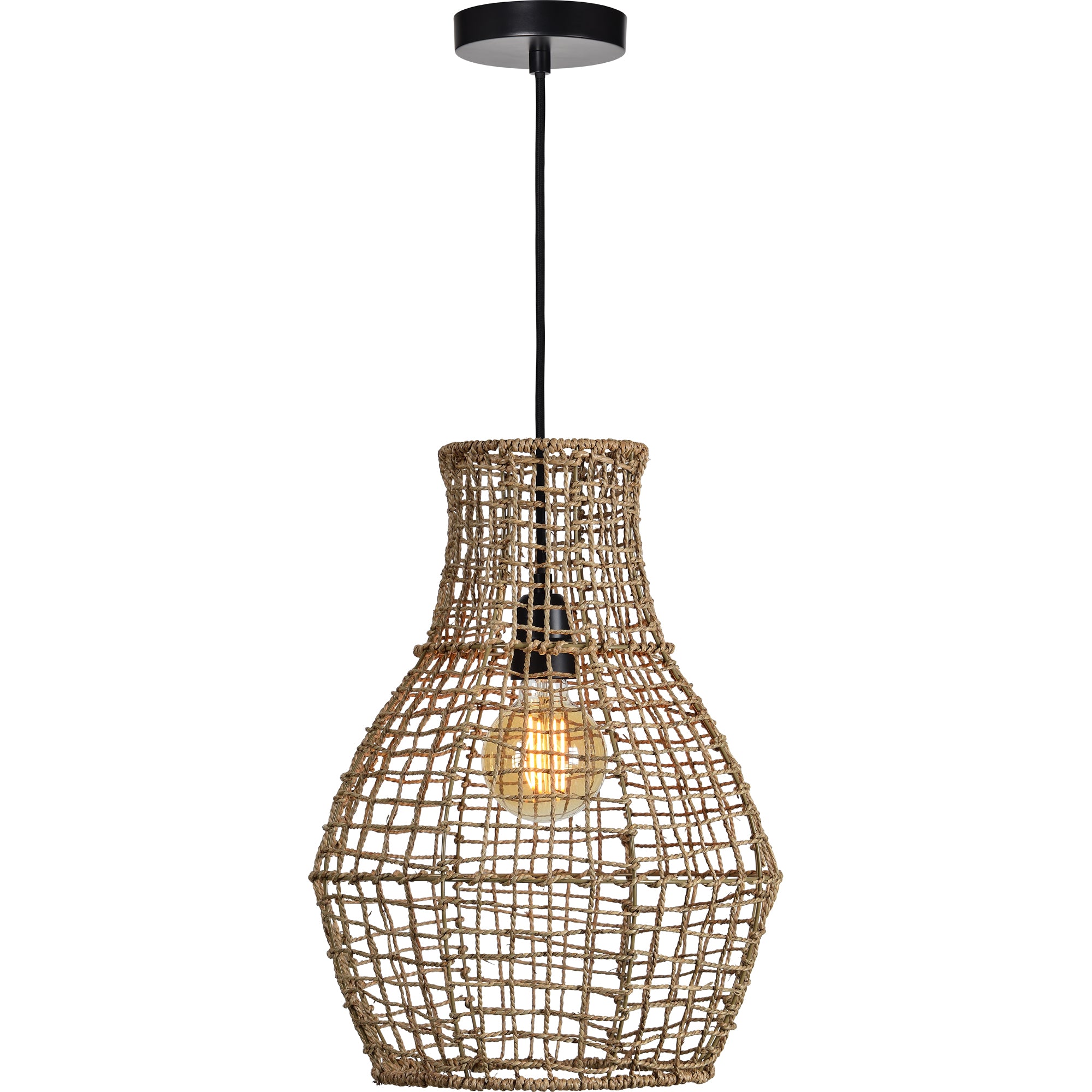 Nahanni 18.9" Length Ceiling Fixture, Brown - Main Image - LPC4426