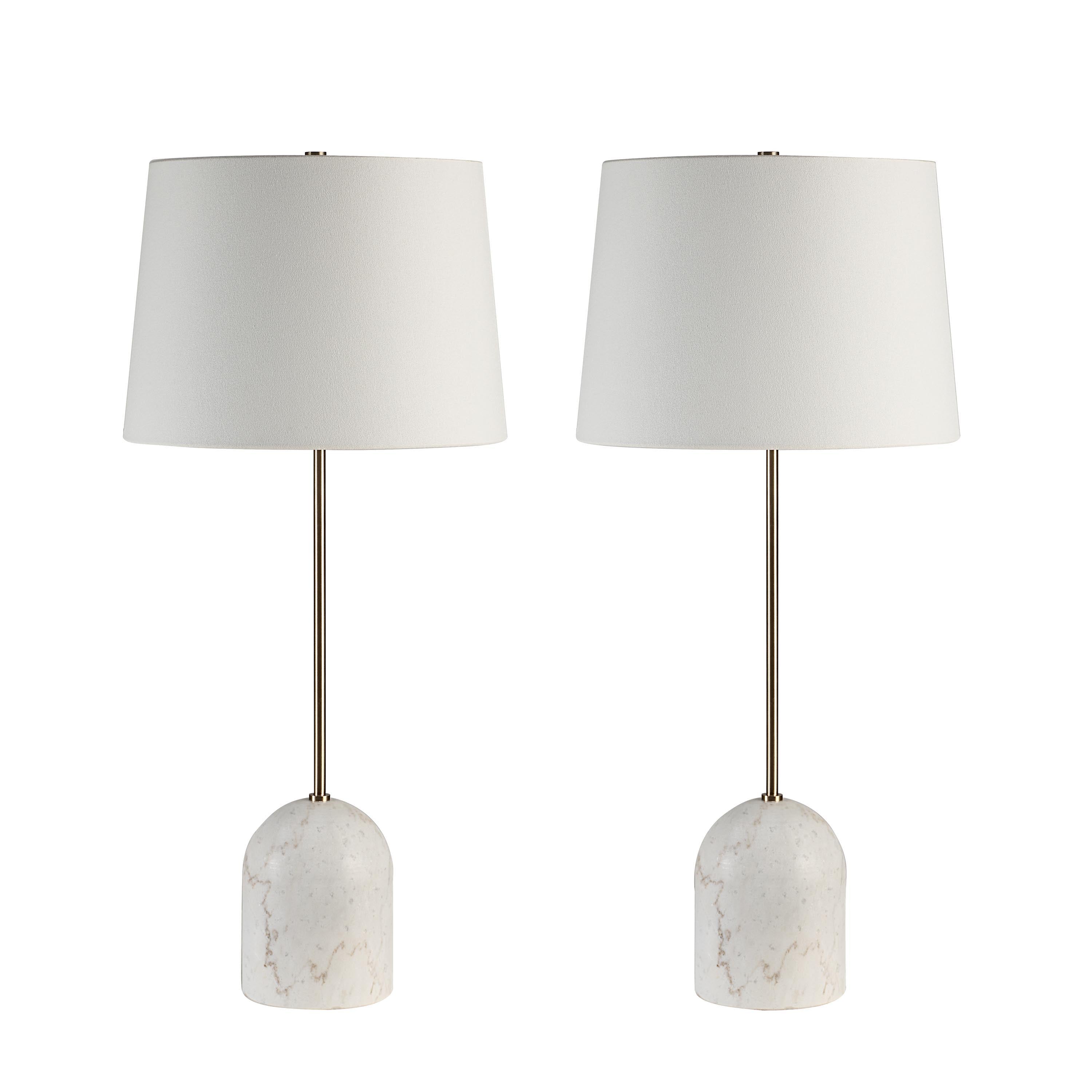 Dili 31" Height Table Lamp, White - Main Image - LPT1290-SET2