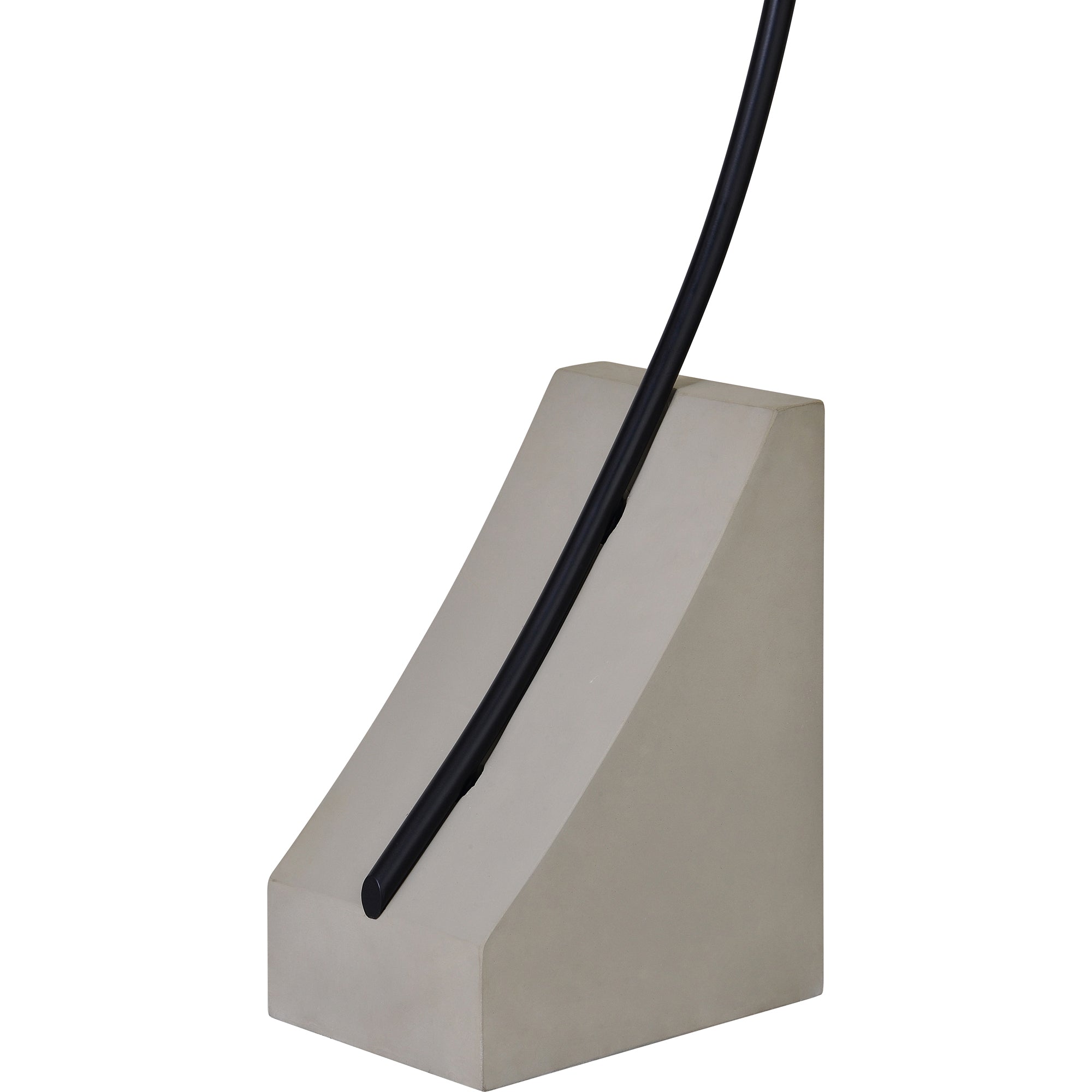 Weymouth 75.5" Length Floor Lamp, Matte Black - Detail Image - LPF3123