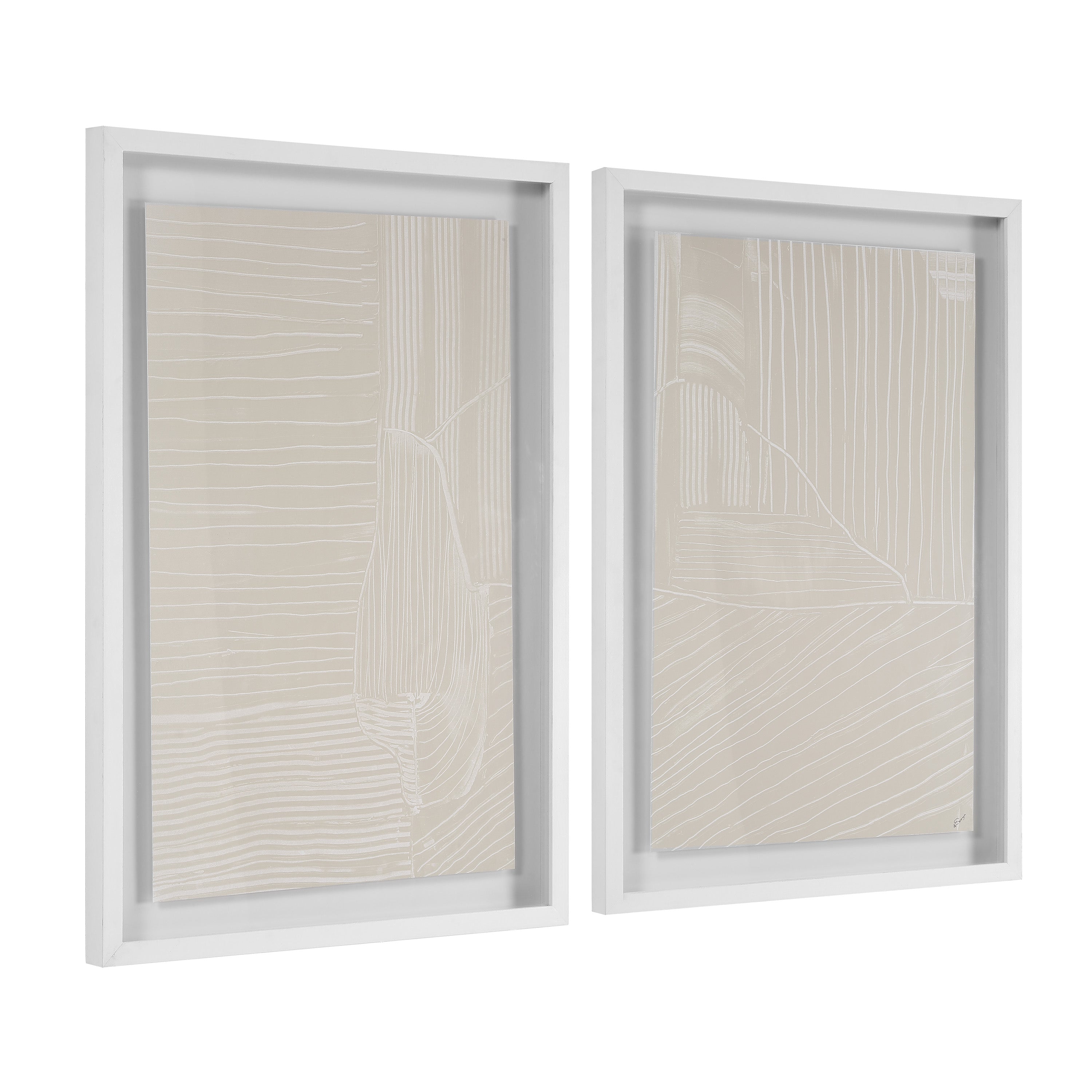 Marlon 24.0" Wide Wall Decor, Printed Artwork (2 Piece Set) - Angle Image - PA0047