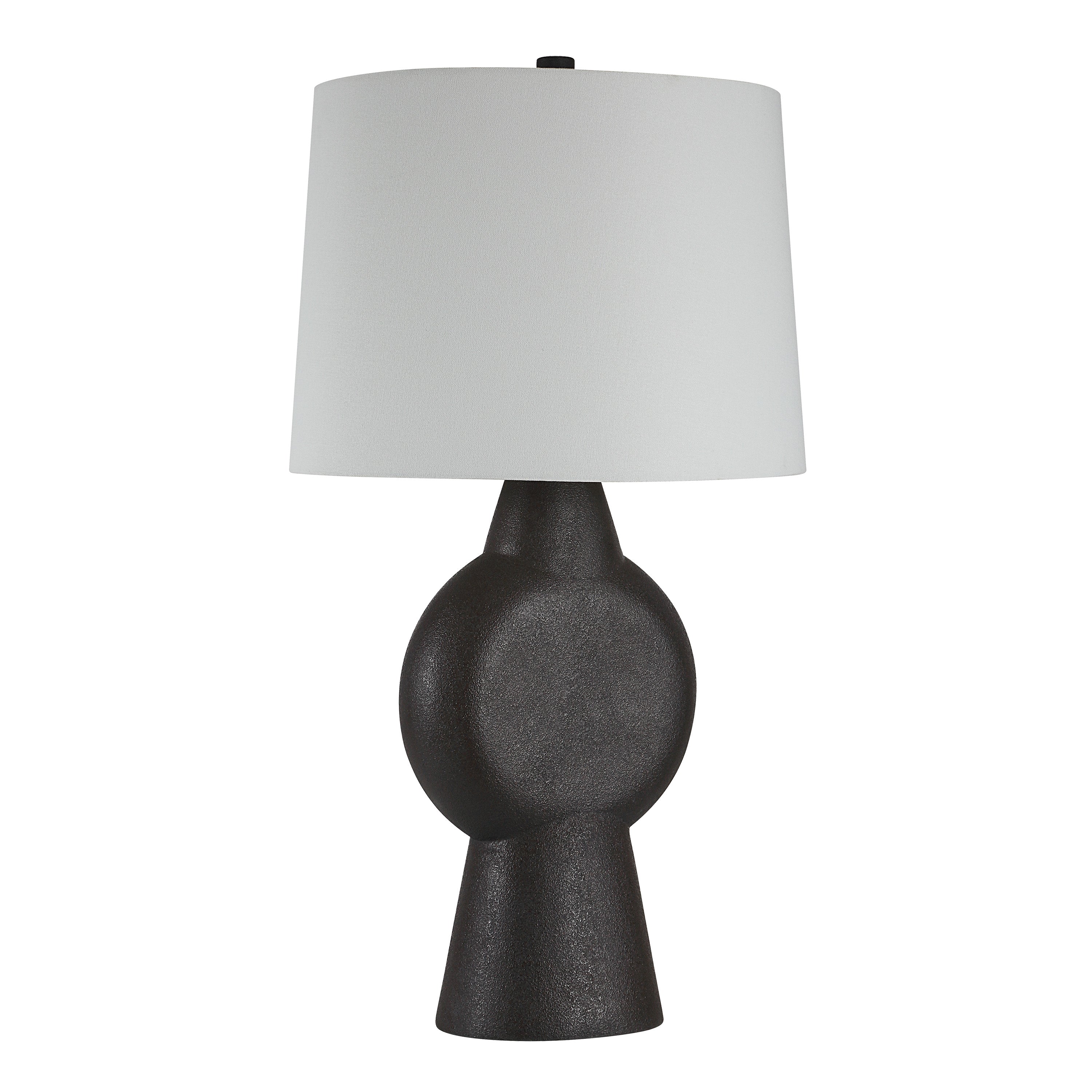 Fierra 30.0" Height Table Lamps, Stone Black - Angle Image - LPT1382EV