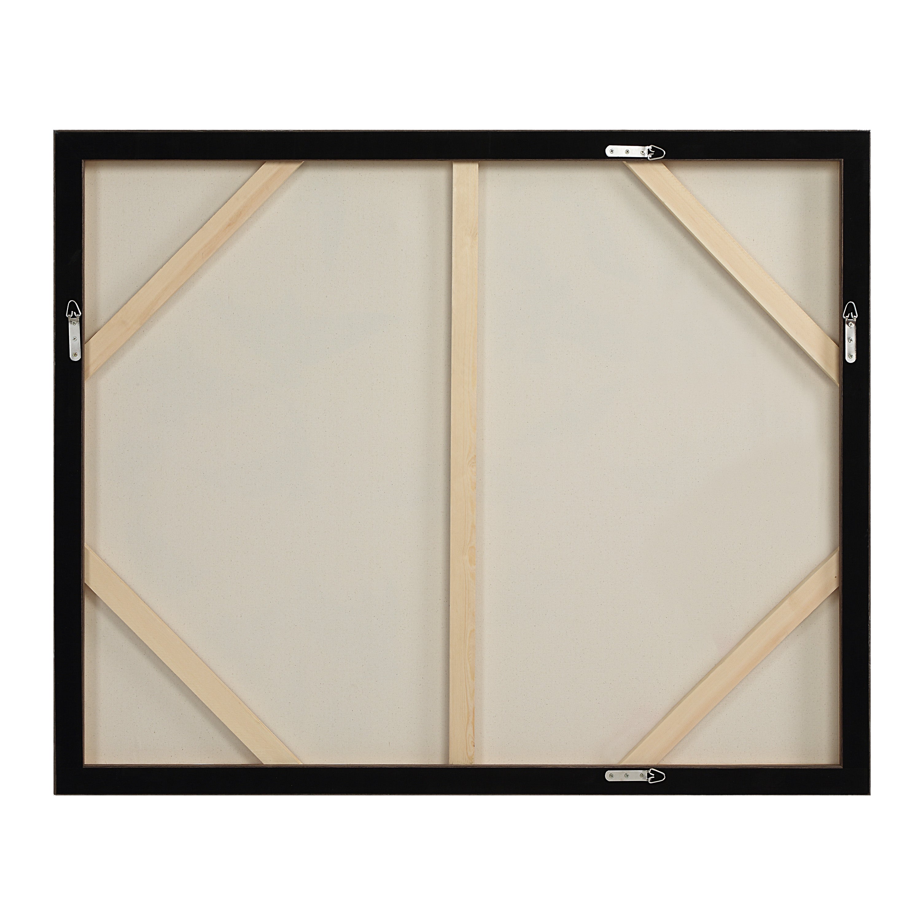 Busan 50" H x 40" W Canvas Art, White - Backing Image - OL2183