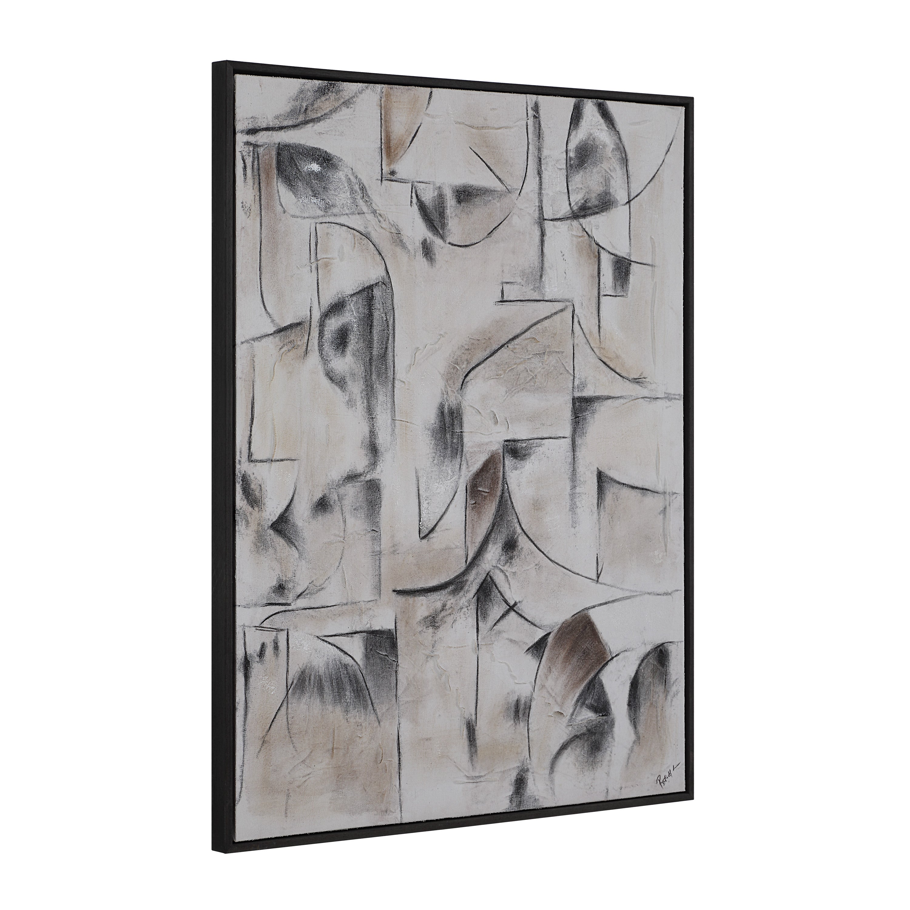 Yann 40" H x 30" W Canvas Art - Angle Image - OL2234