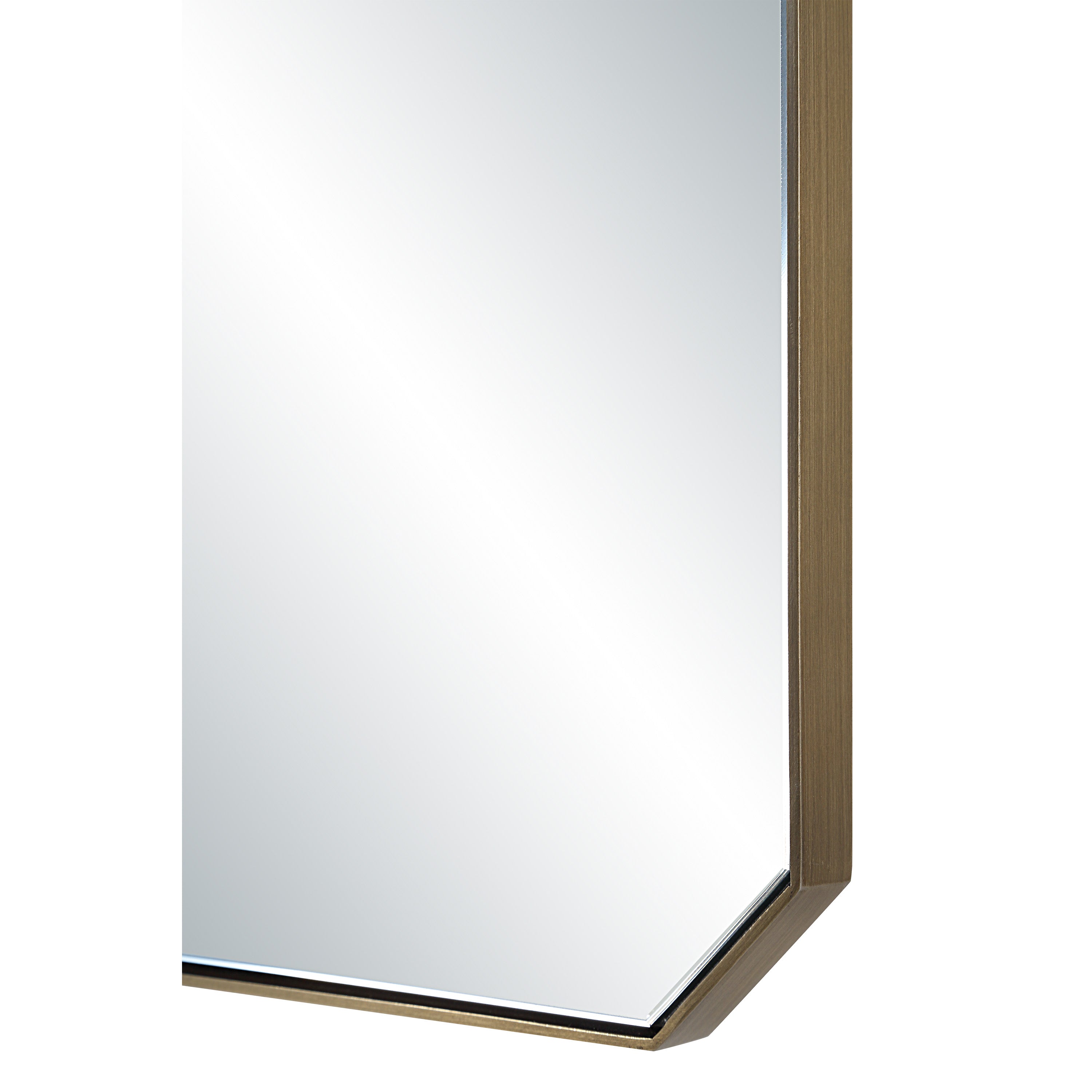 Nate 36" H x 24" W Wall Mirror, Yellow - Detail Image - MT2750