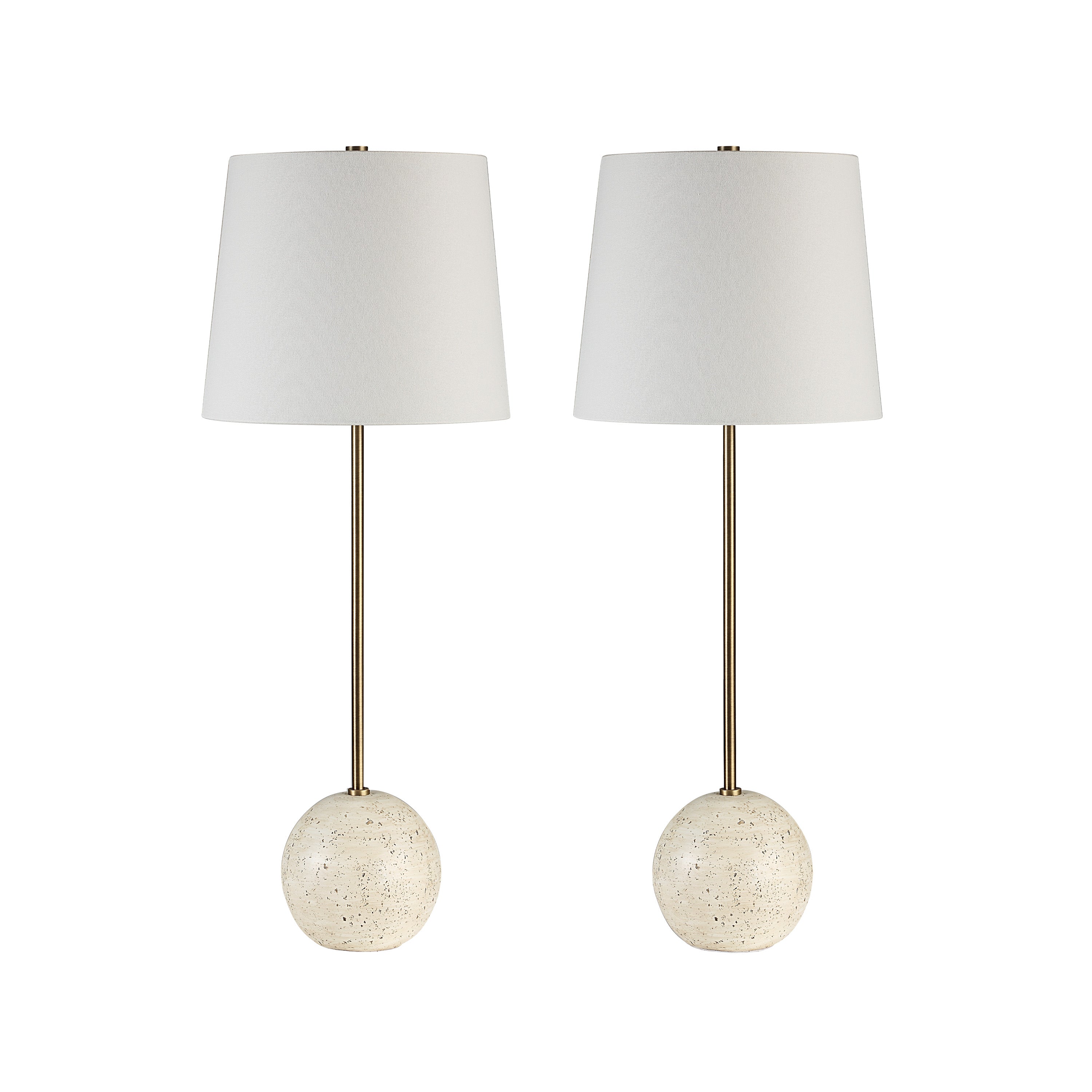 Davide 28.25" Height Table Lamp, Yellow - Main Image - LPT1289-SET2
