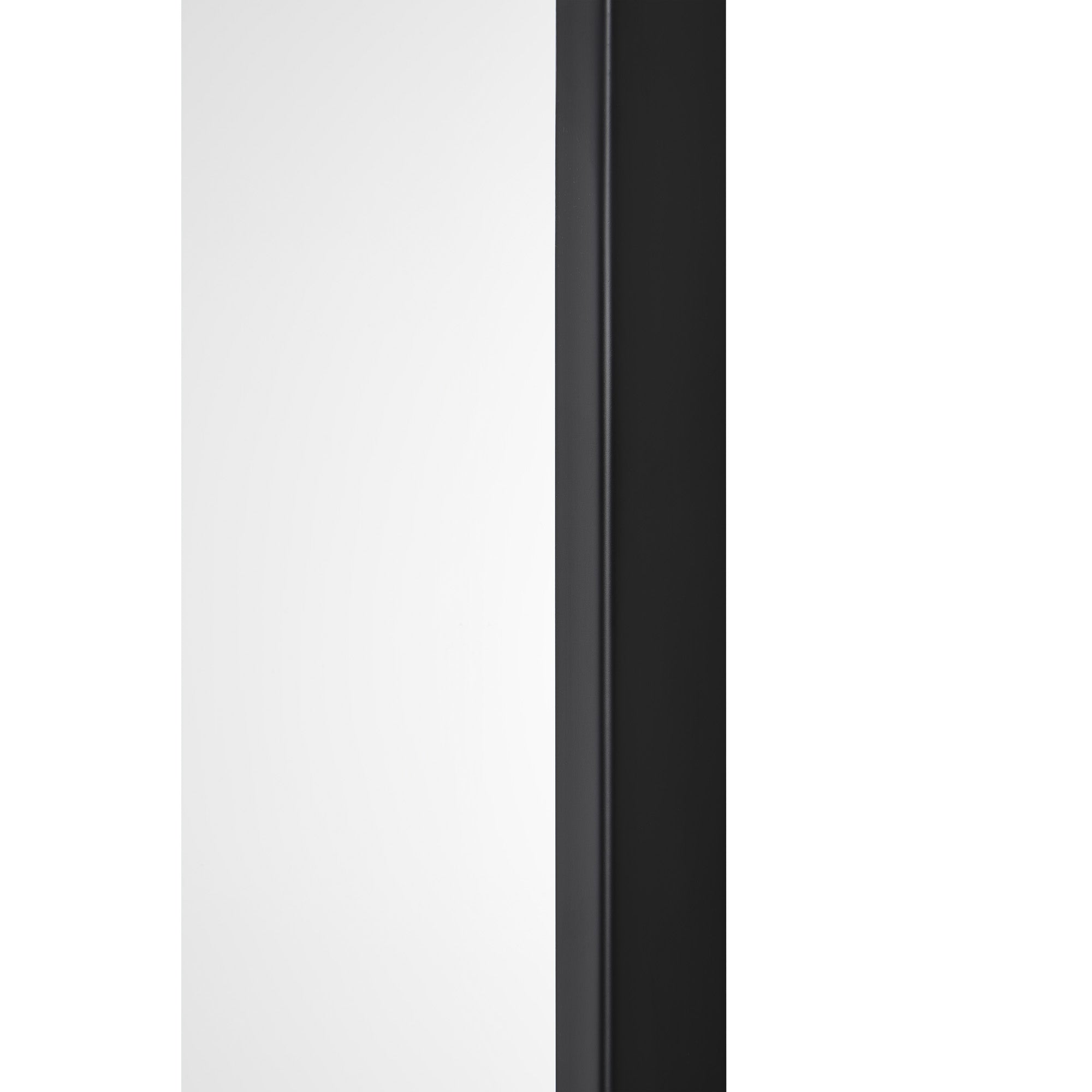 Lamia 50" Tall Arch Wall Mirror, Black - Additional Image 2 - MT2525